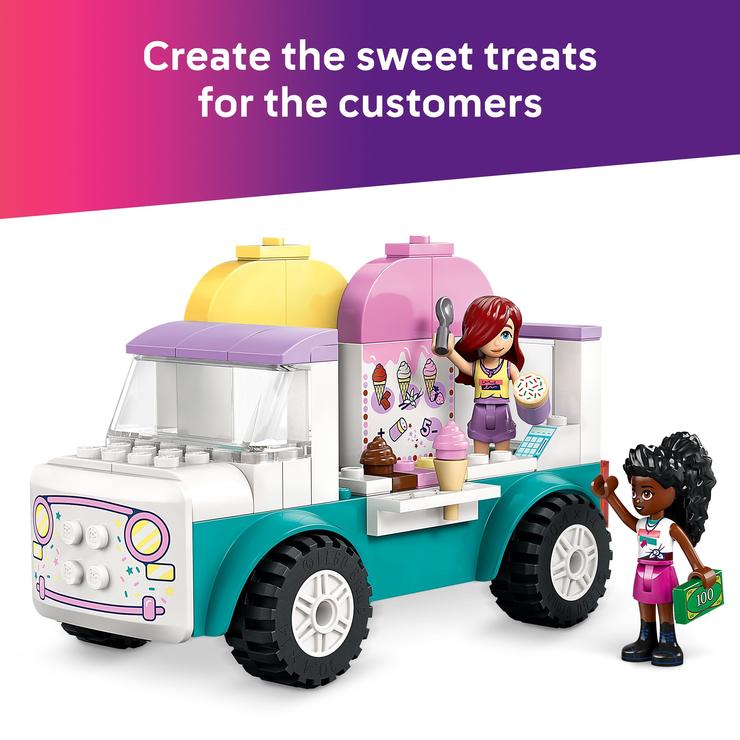 LEGO 42644 Friends Heartlake City Ice Cream Van
