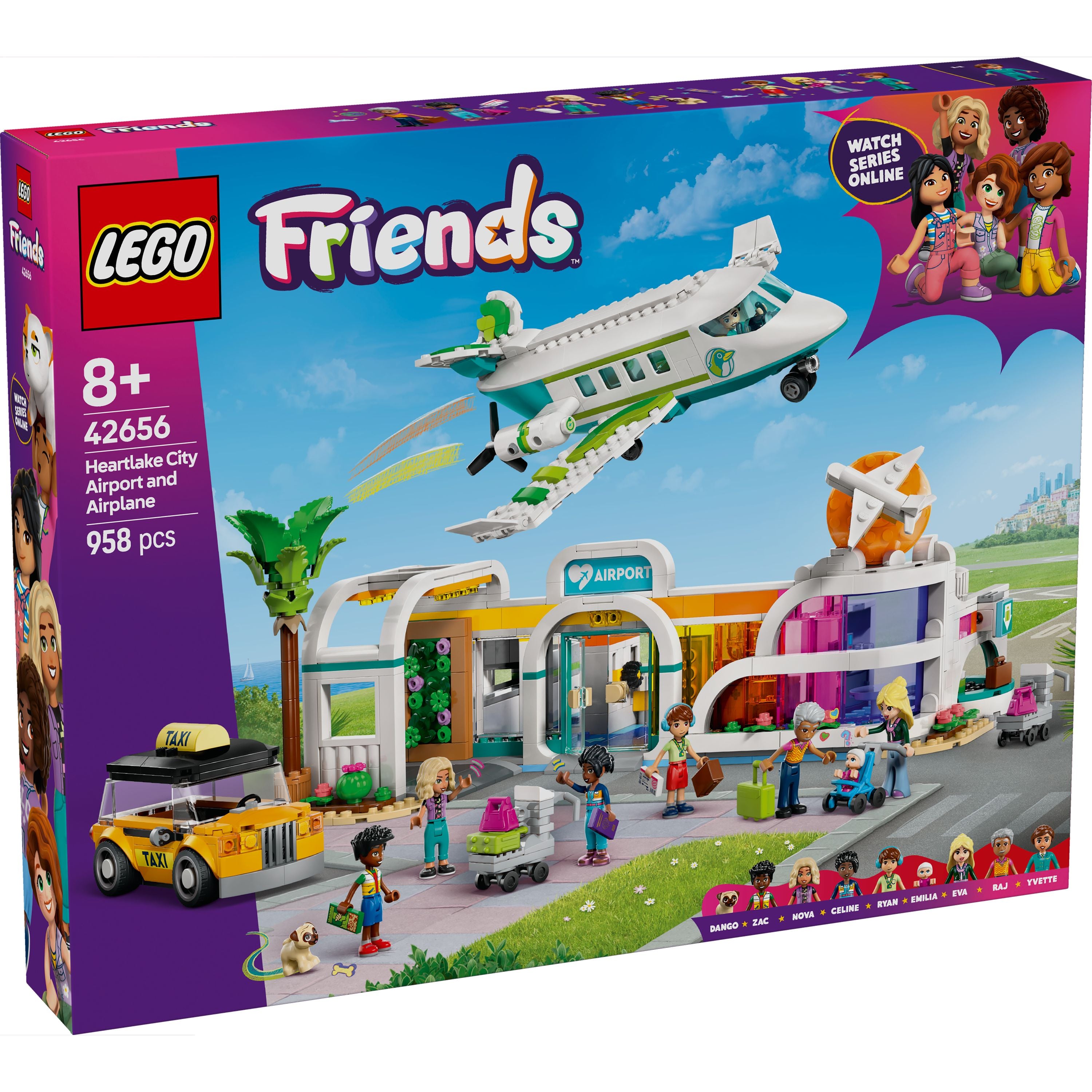 LEGO 42656 Friends Heartlake City Airport and Airplane
