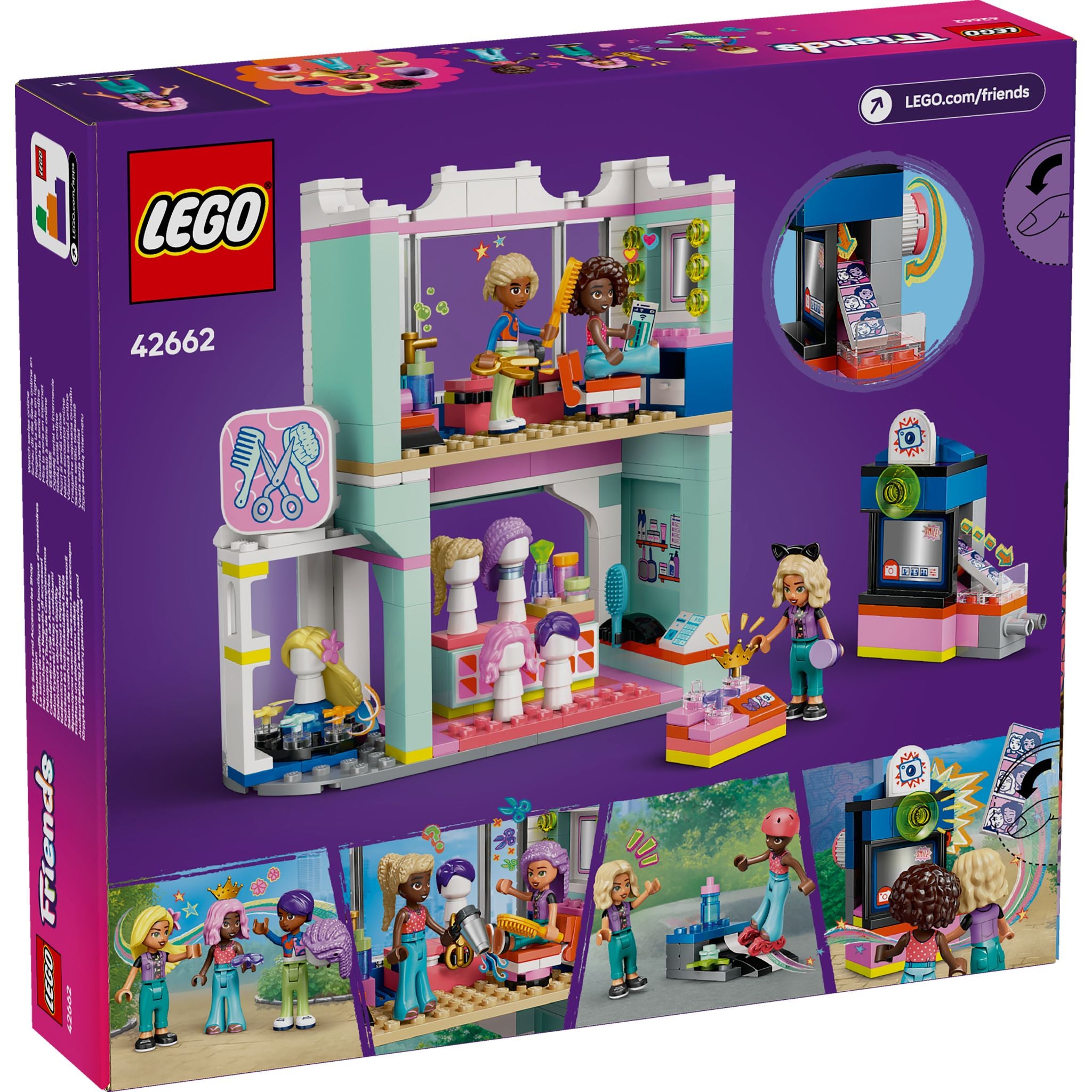 LEGO 42662 Friends Hair Salon and Accessories Store