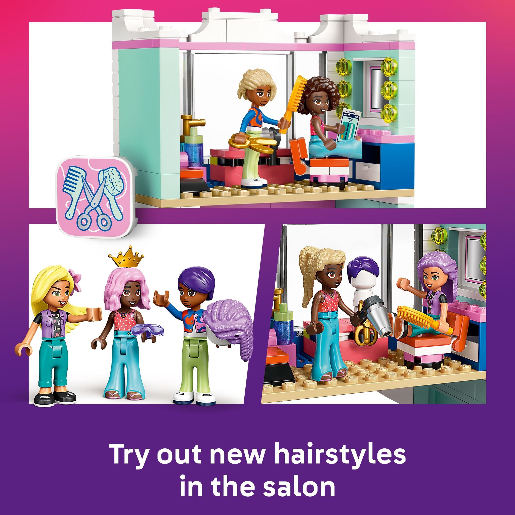 LEGO 42662 Friends Hair Salon and Accessories Store