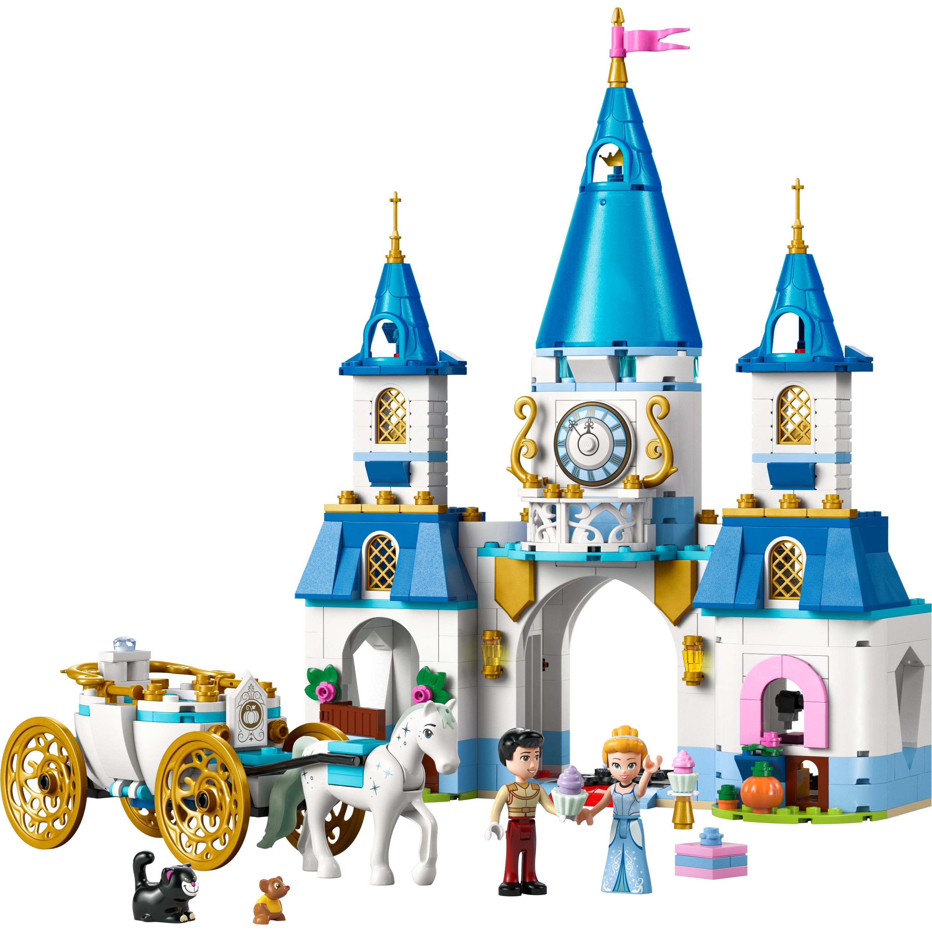 LEGO 43275 Disney Princess Cinderella’s Castle & Horse Carriage