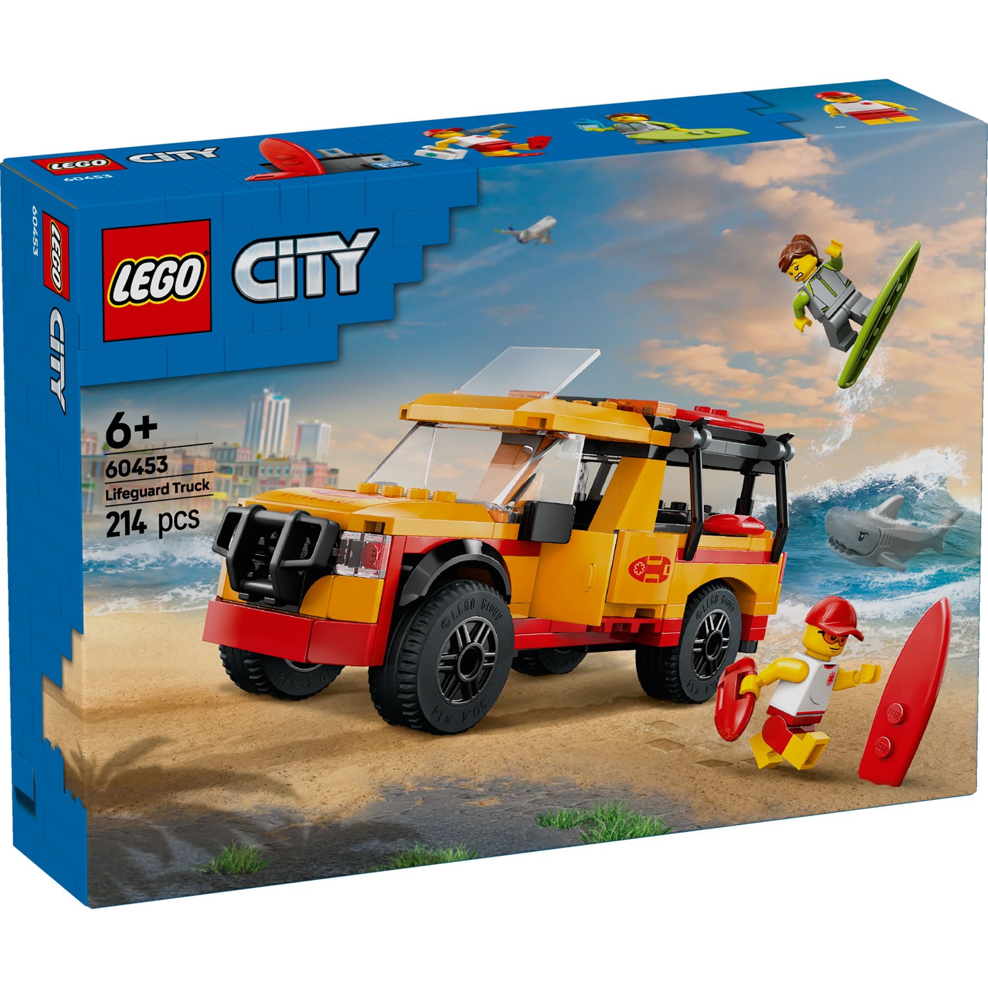 LEGO 60453 City Lifeguard Beach Rescue Truck - Toyworld Australia