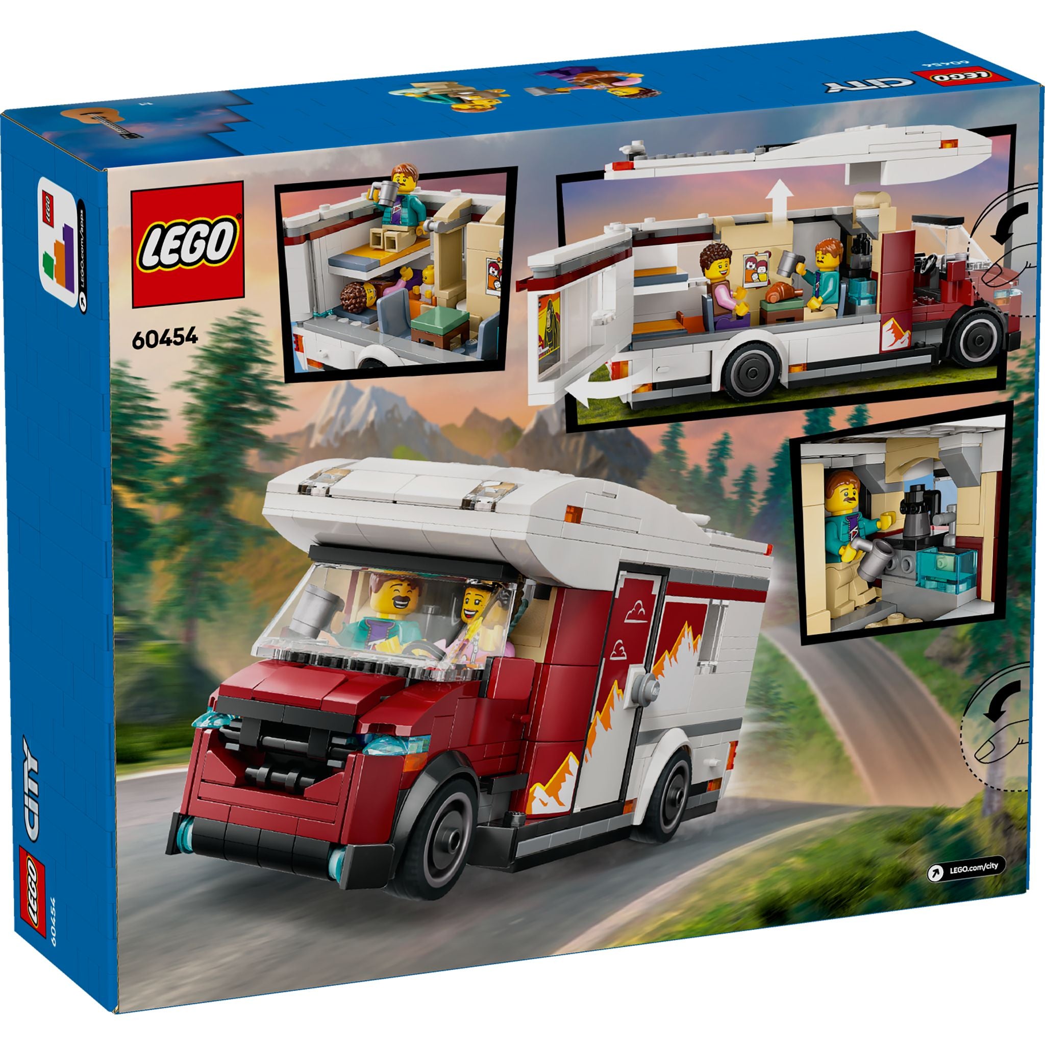 LEGO 60454 City Holiday Adventure Camper Van