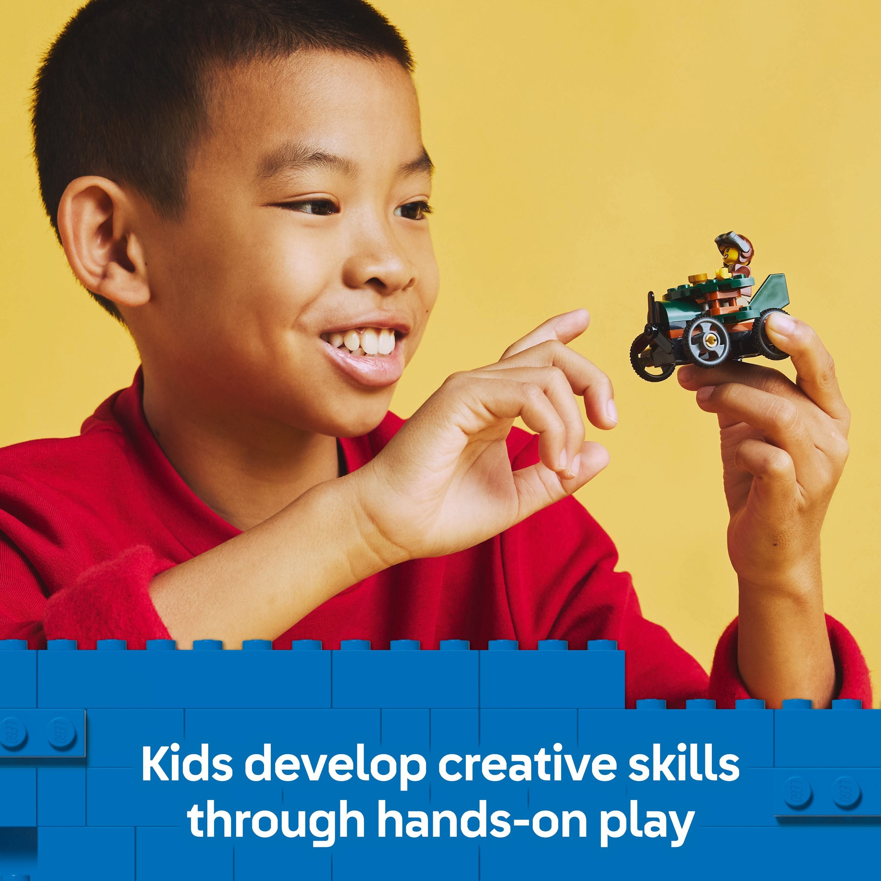 LEGO 60459 City Airplane vs. Hospital Bed Race Car Pack