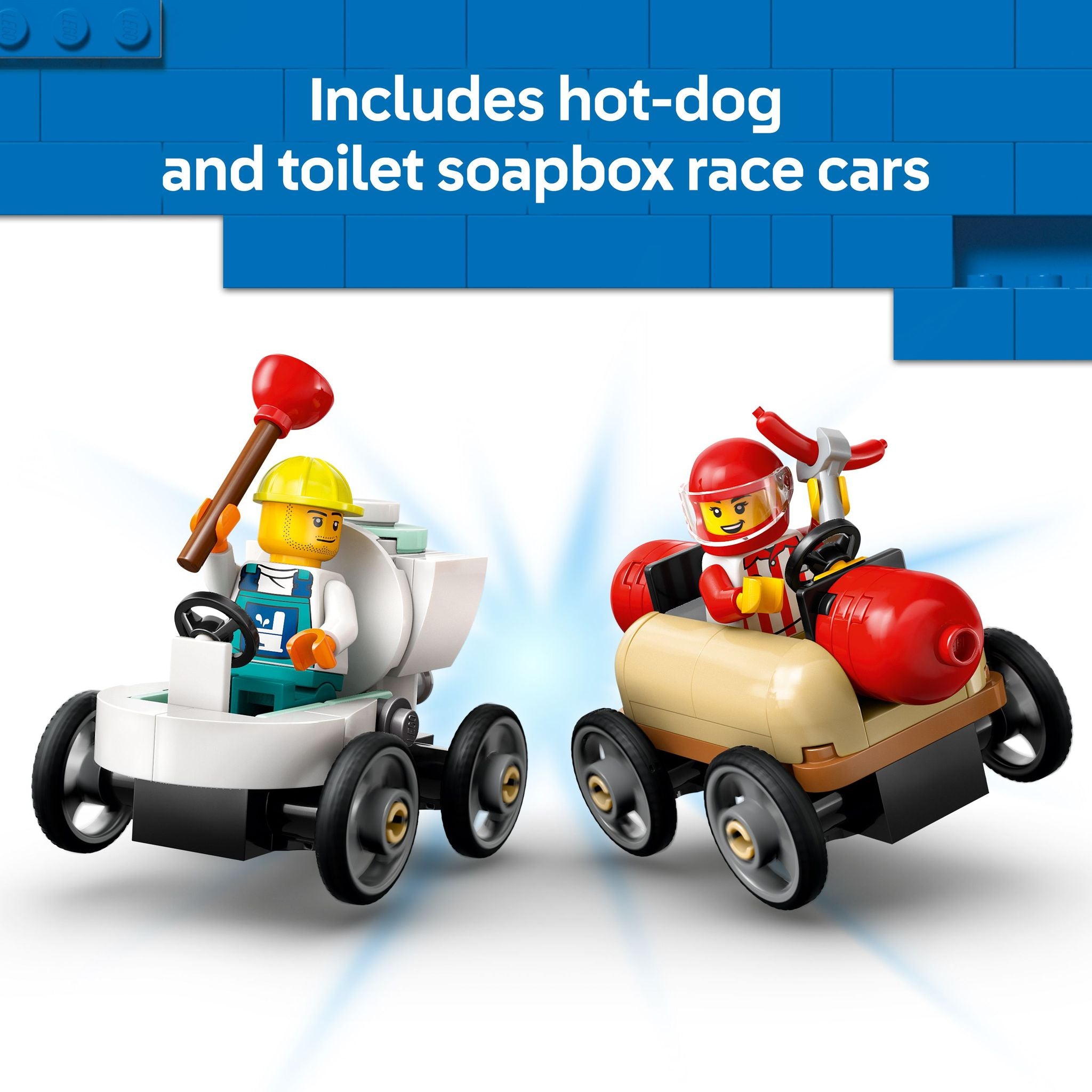 LEGO 60460 City No Limits: Race Car Ramp Track