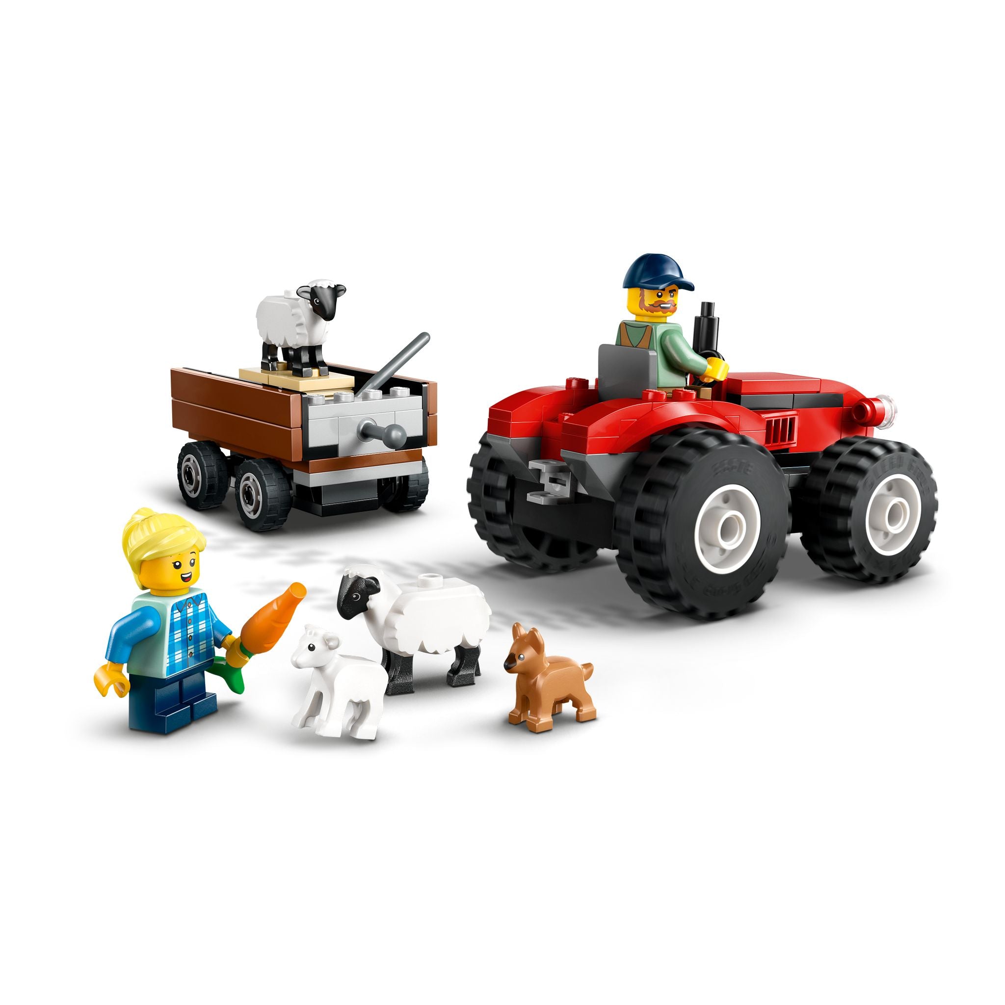 LEGO 60461 City Red Farm Tractor with Trailer & Sheep