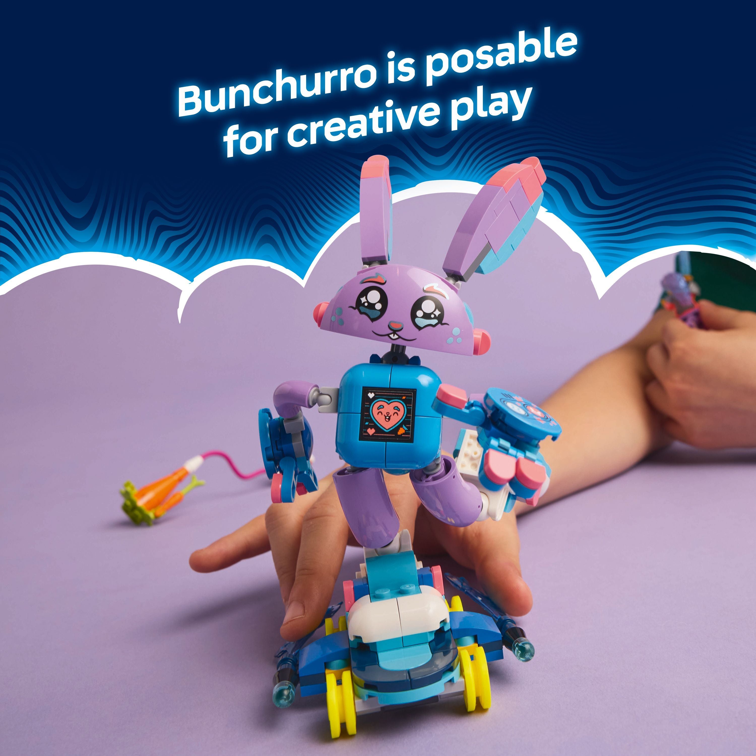 LEGO 71490 DREAMZzz Izzie and Bunchurro the Gaming Bunny
