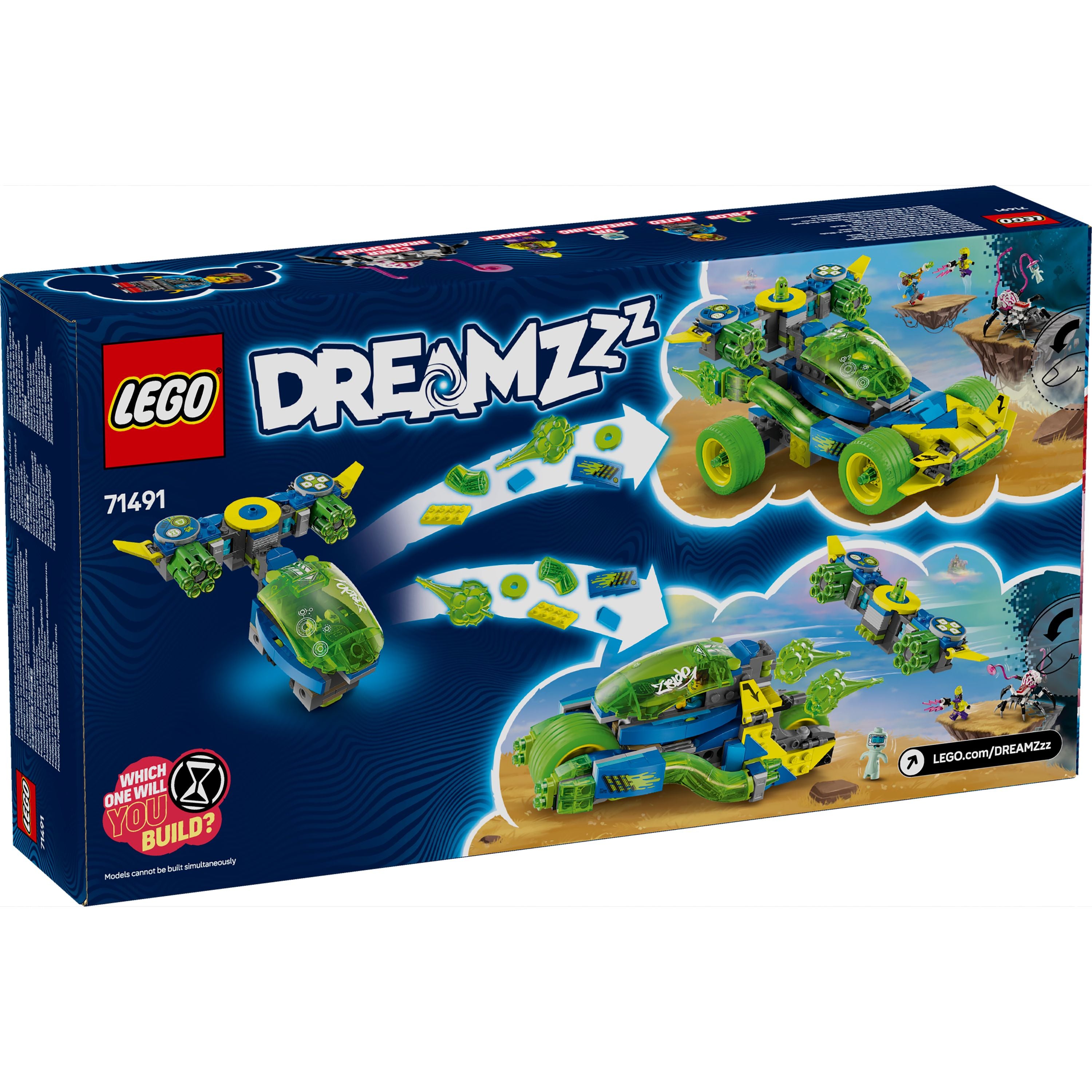 LEGO 71491 DREAMZzz Mateo and the Z-Blob Action Race Car