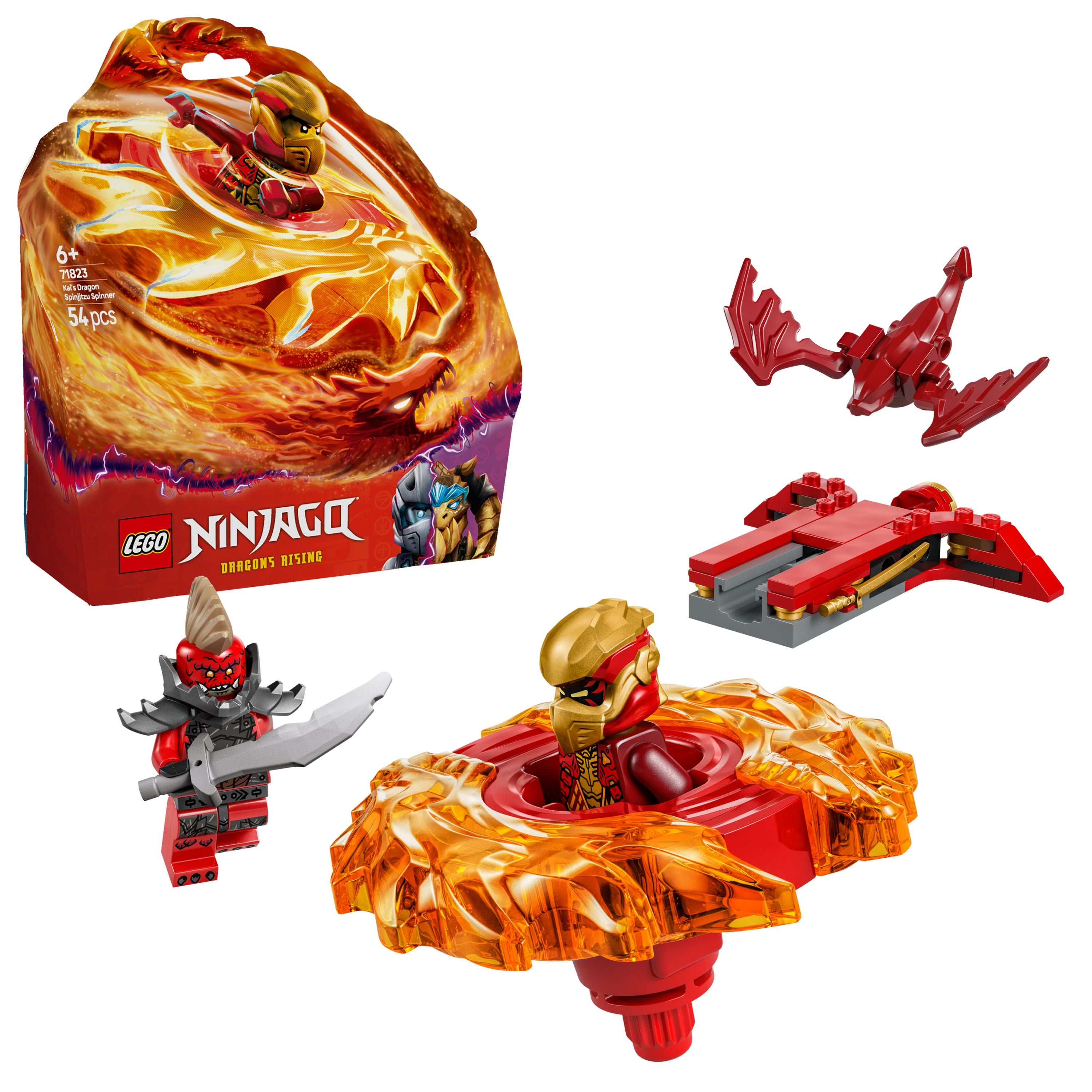 LEGO 71823 NINJAGO Kai's Dragon Spinjitzu Spinner