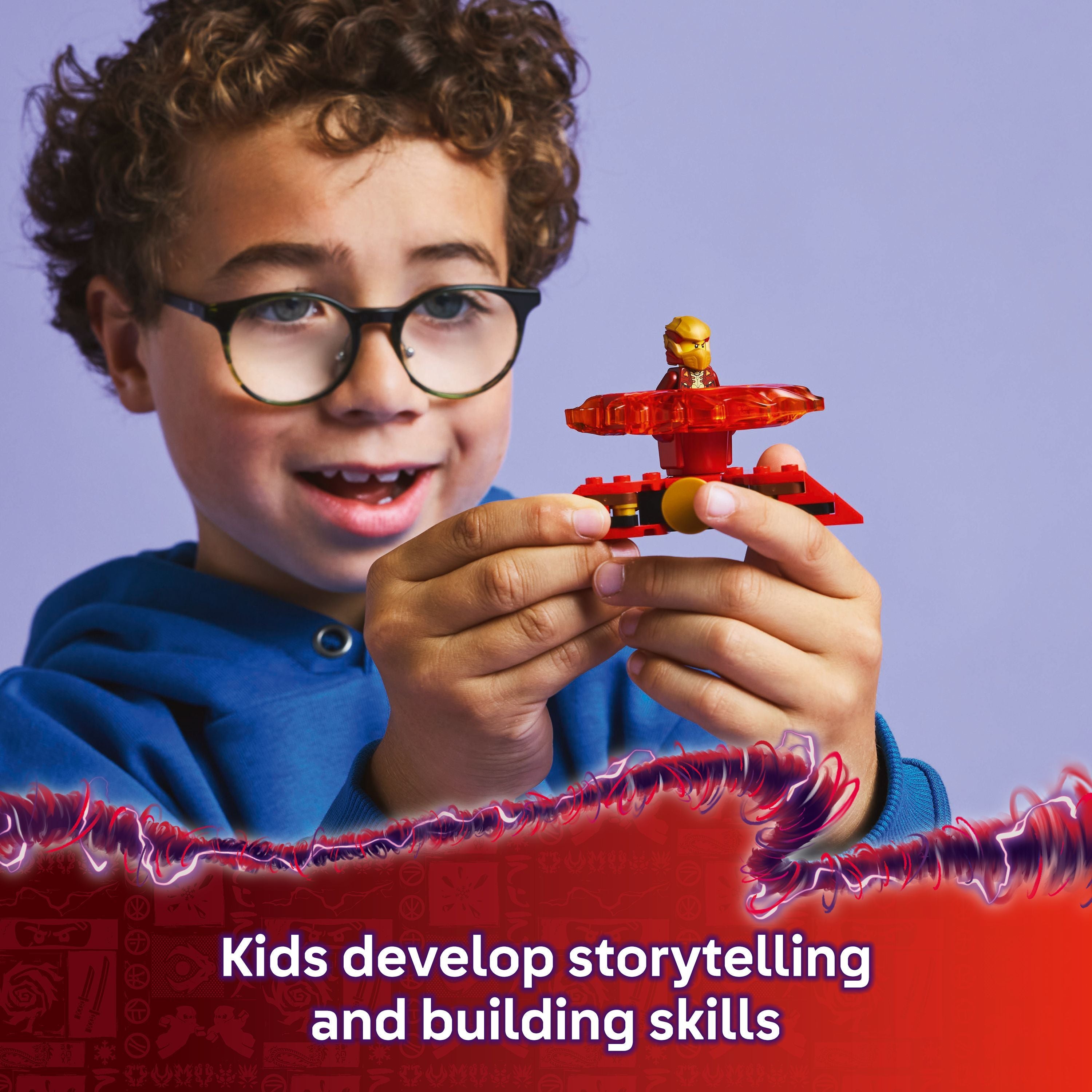 LEGO 71823 NINJAGO Kai's Dragon Spinjitzu Spinner