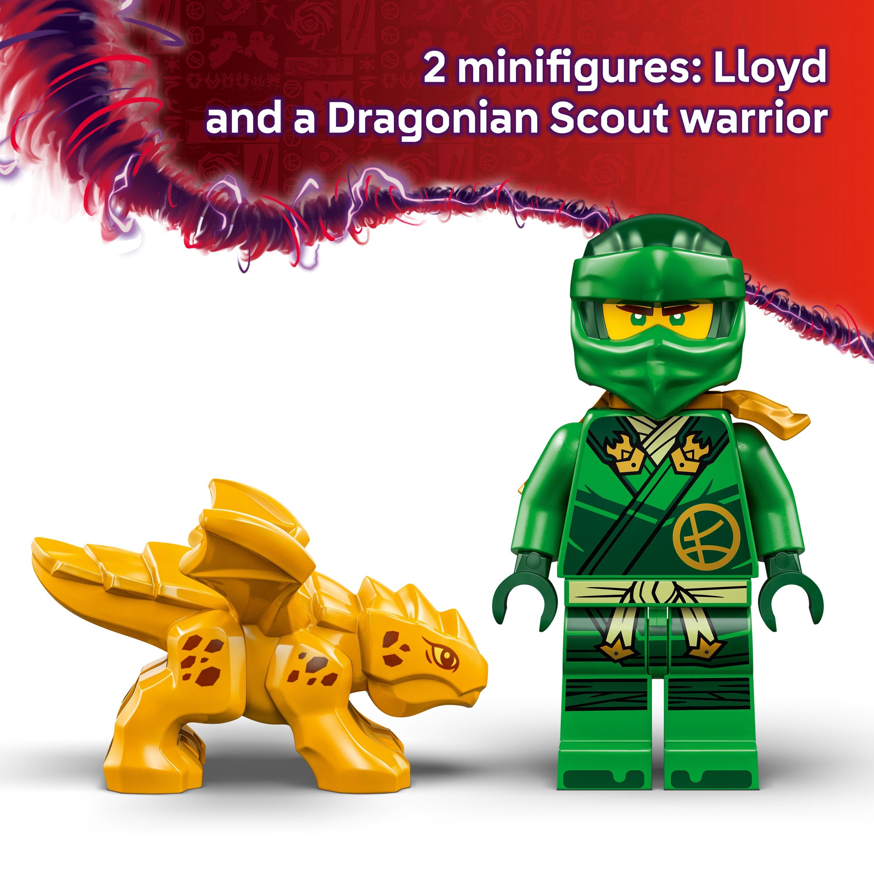 LEGO 71829 NINJAGO Lloyd's Green Forest Dragon