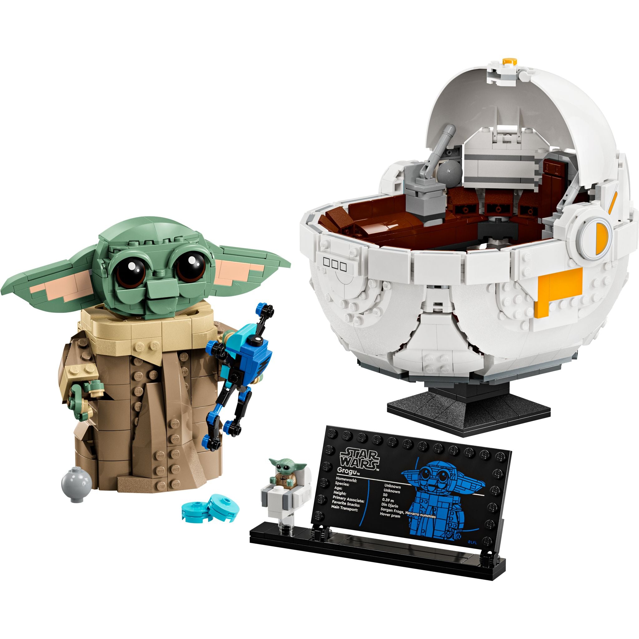 LEGO 75403 Star Wars Grogu with Hover Pram
