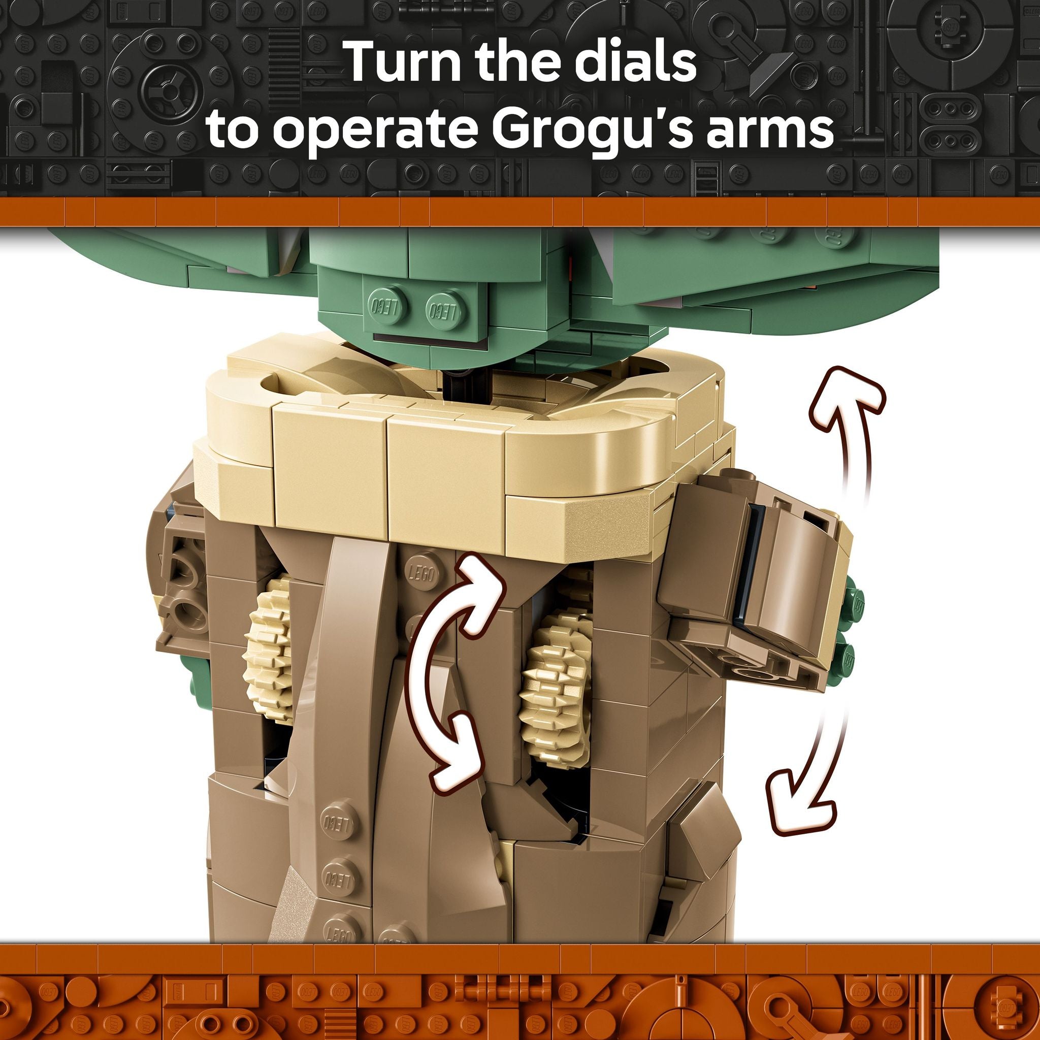 LEGO 75403 Star Wars Grogu with Hover Pram