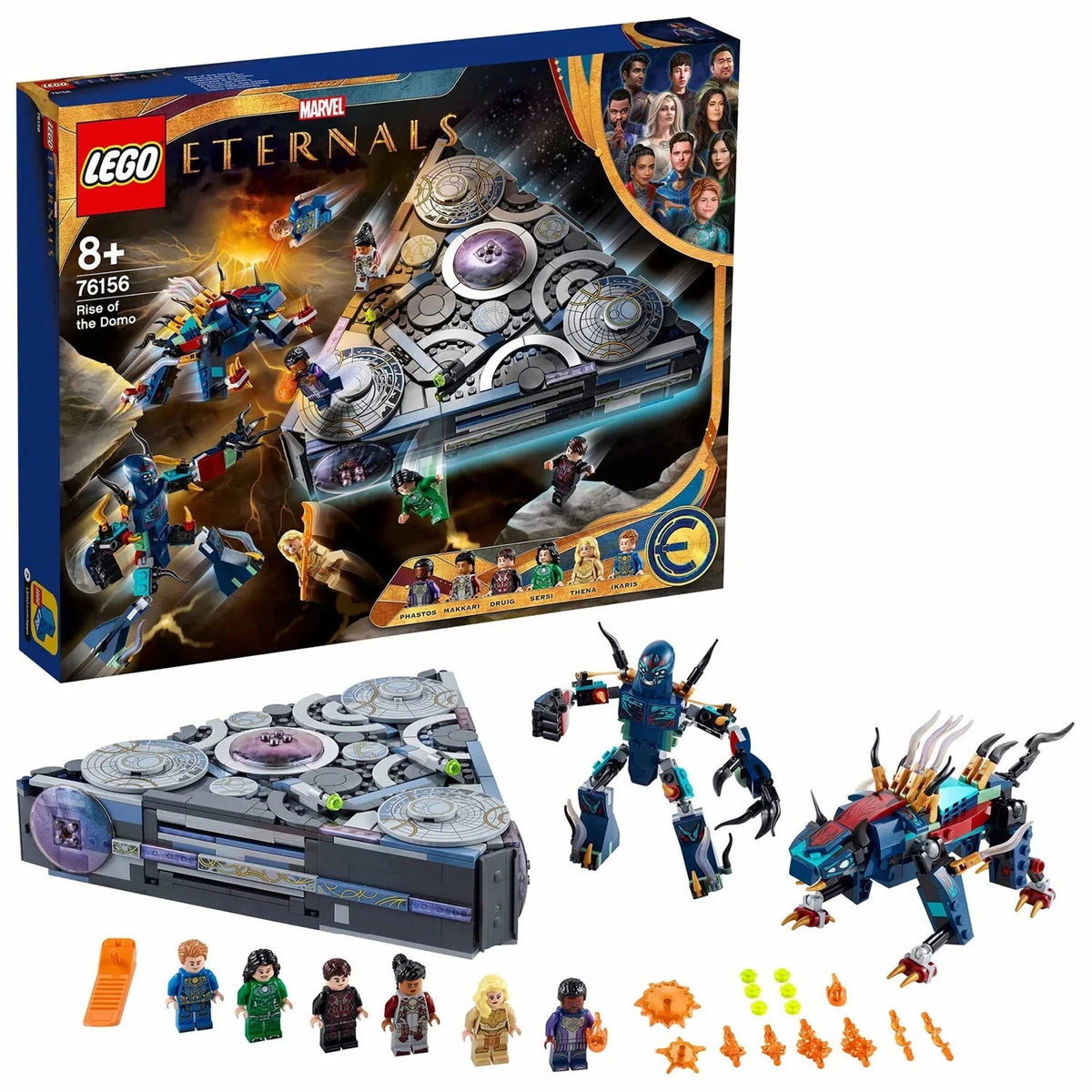 LEGO 76156 Super Heroes Eternals Rise Of The Domo