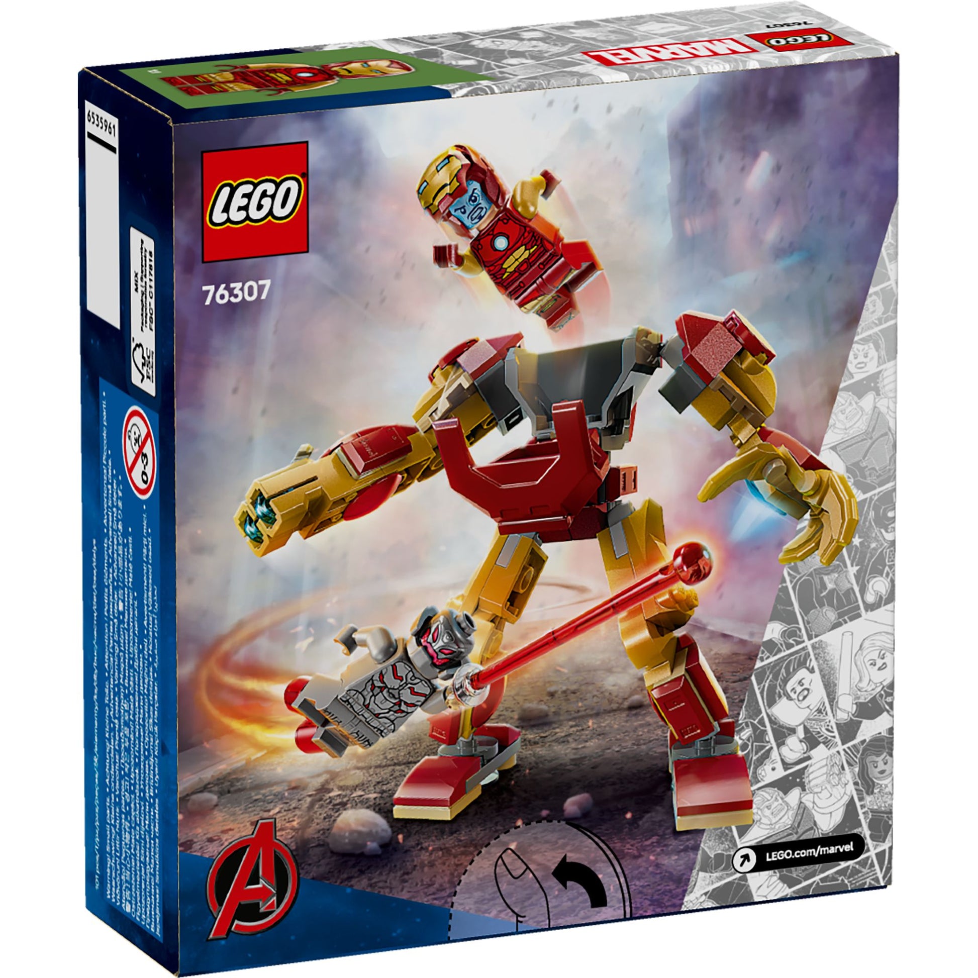 LEGO 76307 Marvel Super Heroes Iron Man Mech Ultron – Toyworld