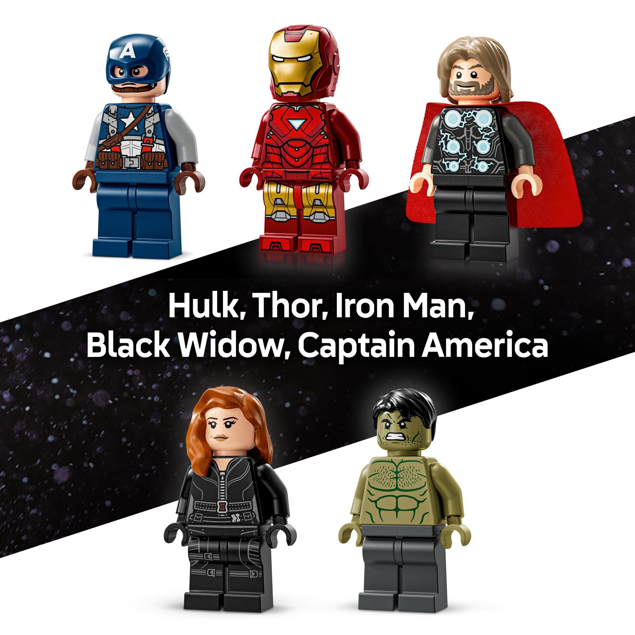 LEGO 76313 Marvel Super Heroes MARVEL Logo & Minifigures – Toyworld ...