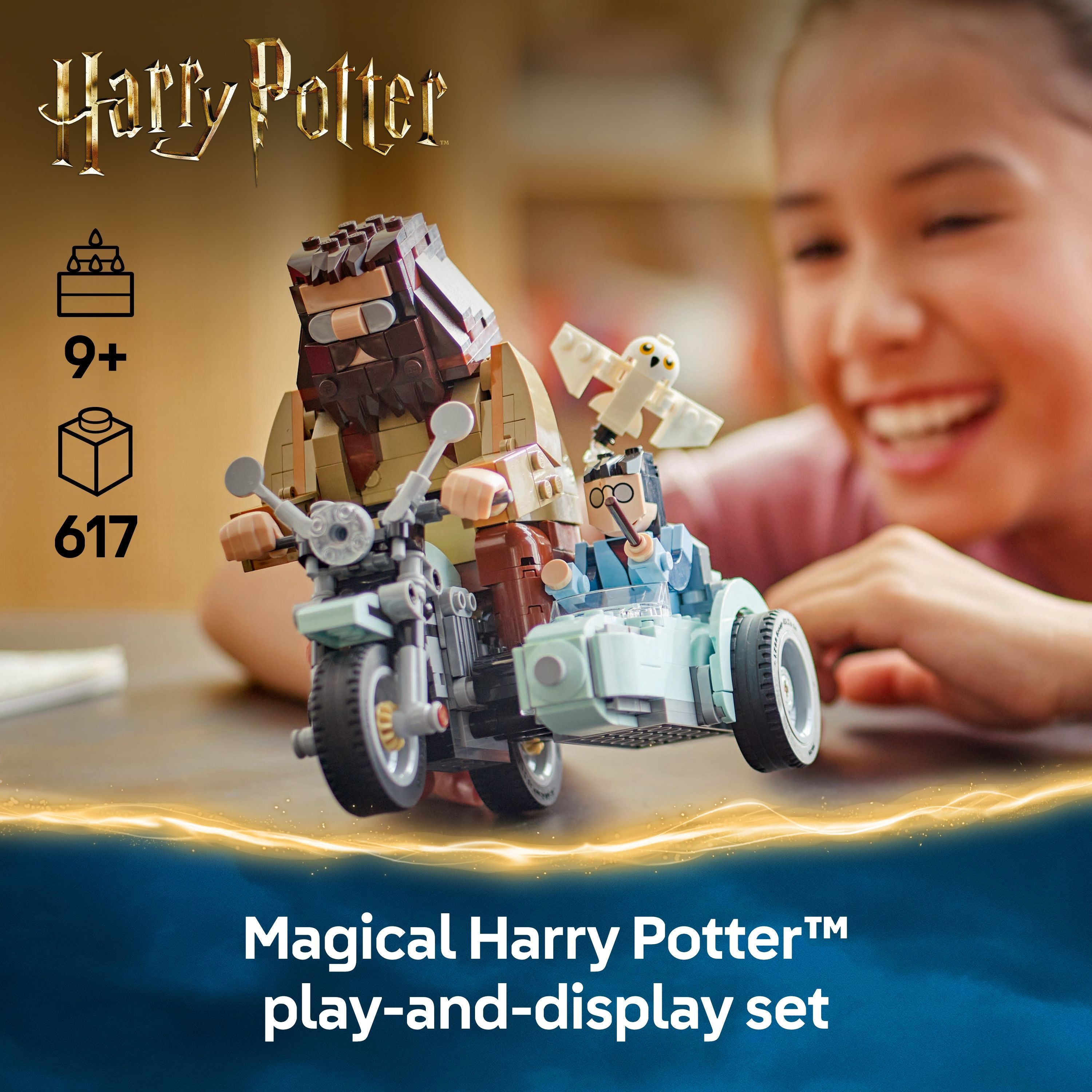 LEGO 76443 Harry Potter Hagrid & Harry's Motorcycle Ride