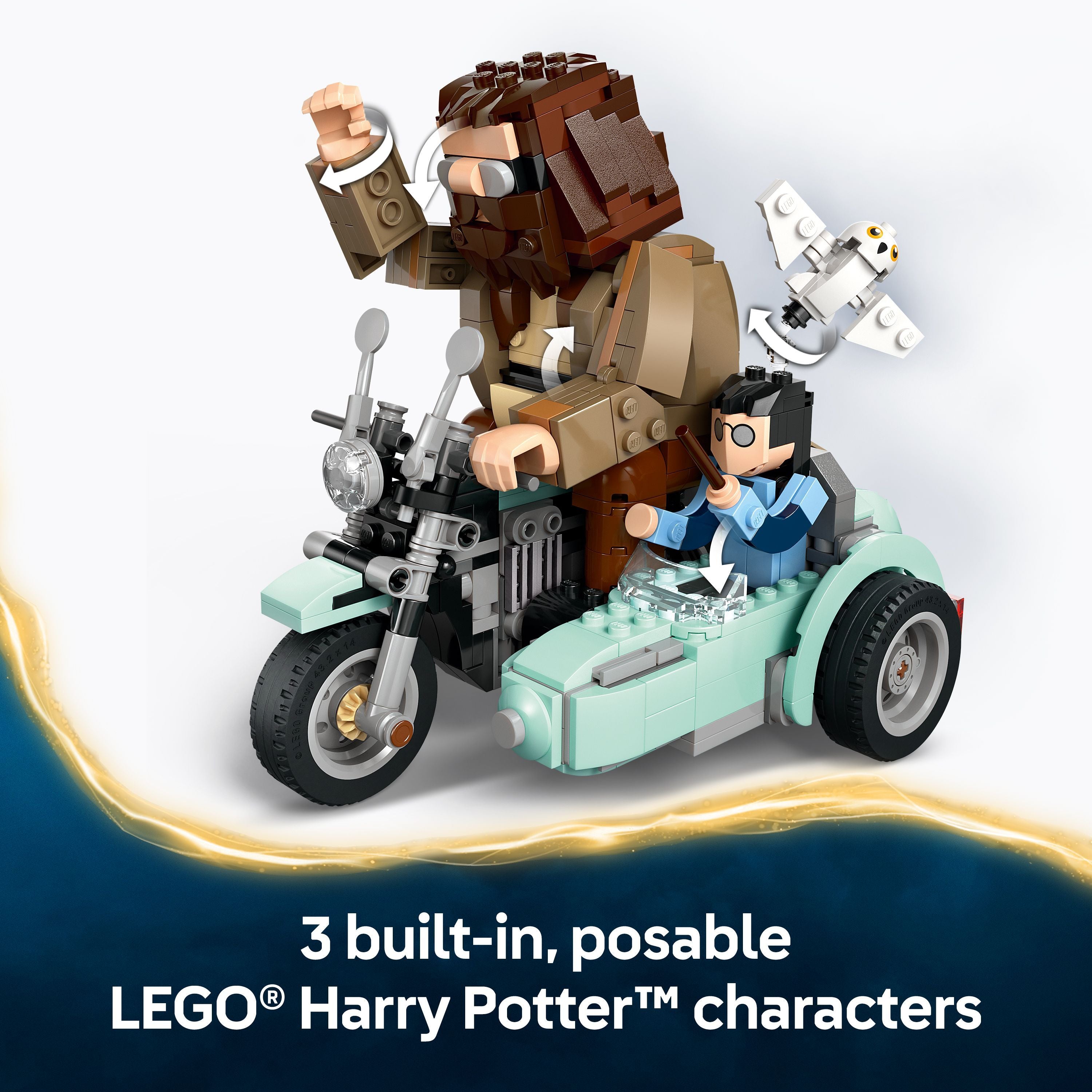 LEGO 76443 Harry Potter Hagrid & Harry’s Motorcycle Ride