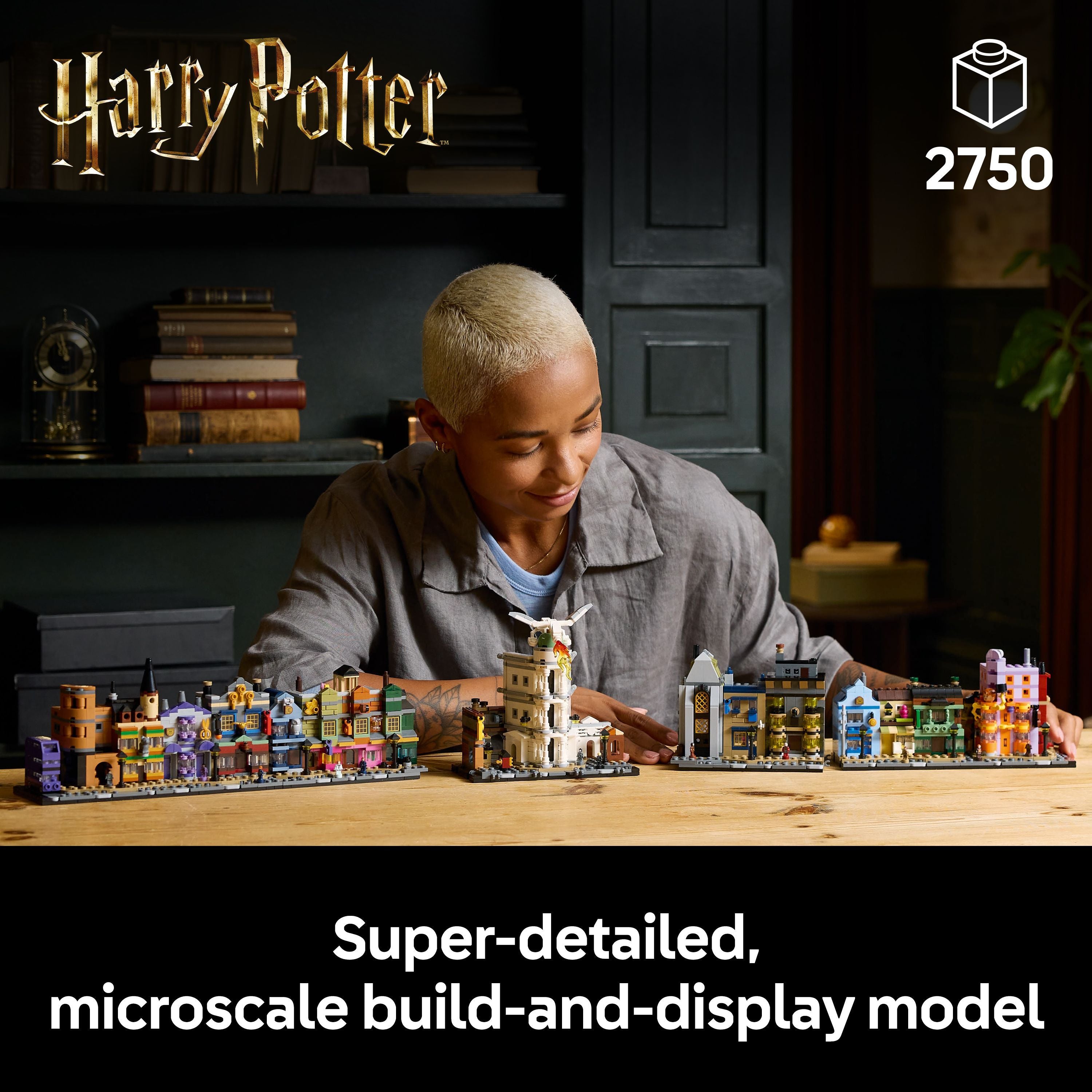 LEGO 76444 Harry Potter Diagon Alley Wizarding Shops