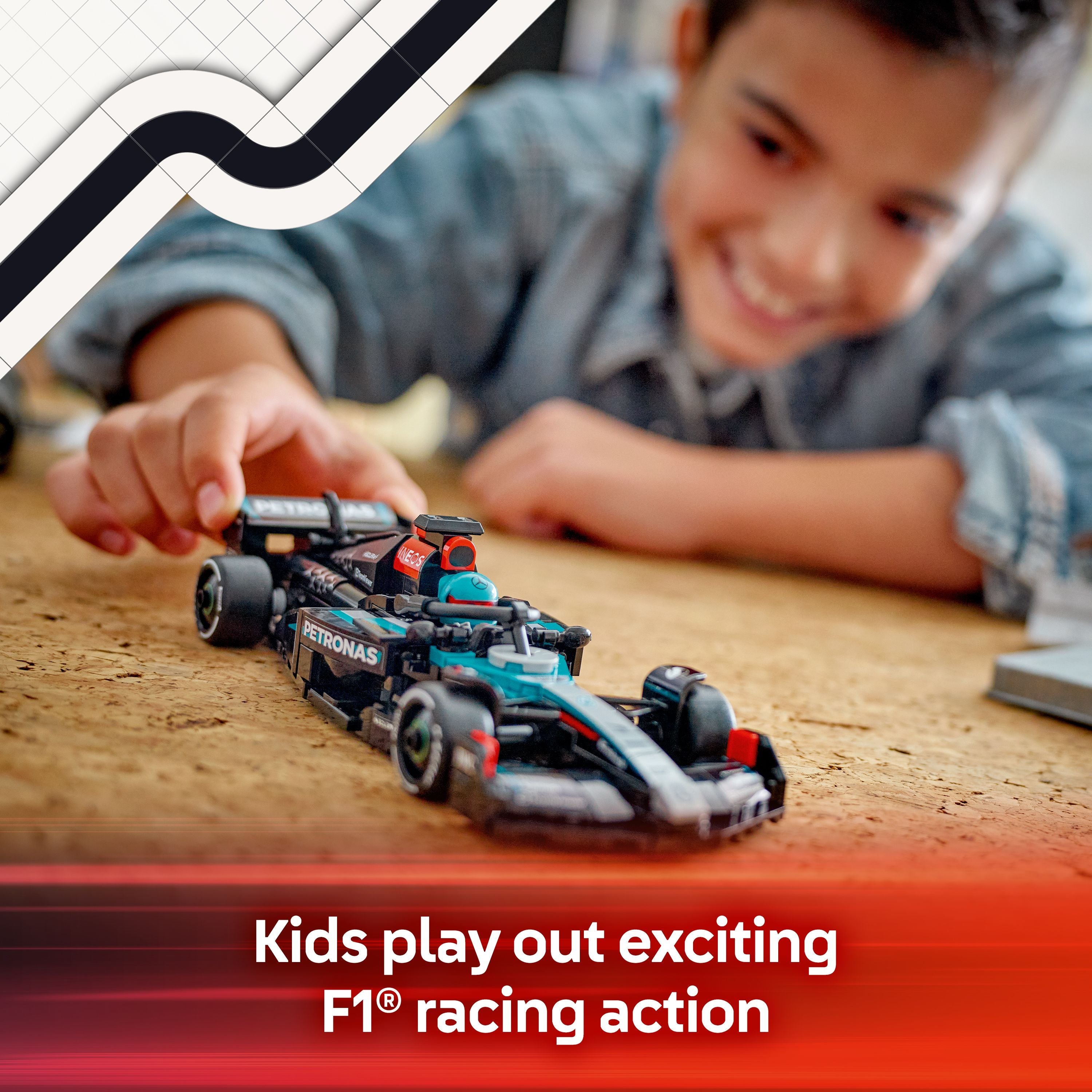 LEGO 77244 Speed Champions Mercedes-AMG F1 W15 Race Car