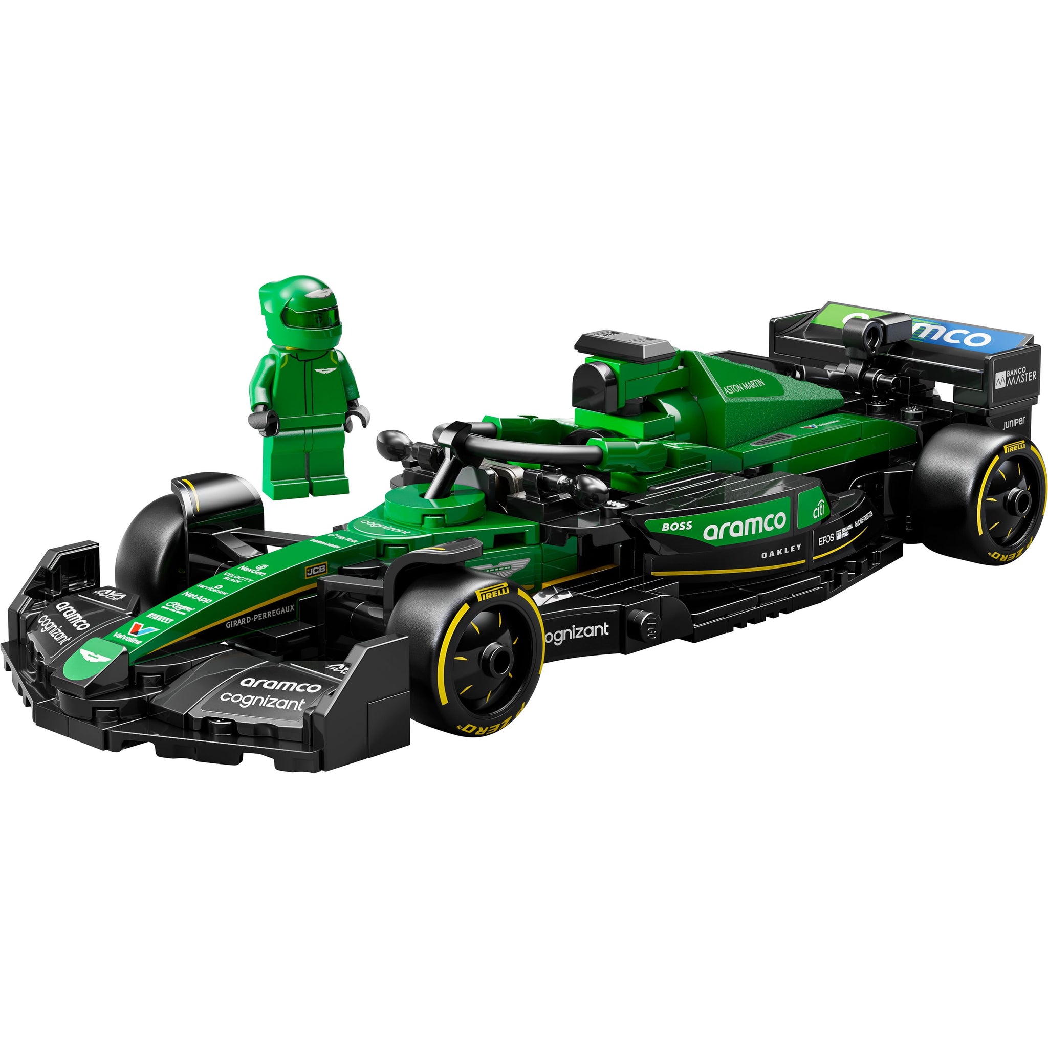 Lego Block Races LEGO 77245 Speed Champions Aston Martin Aramco F1 AMR24 Race Car ...