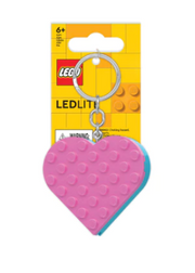 LEGO Heart LED Keychain Flashlight