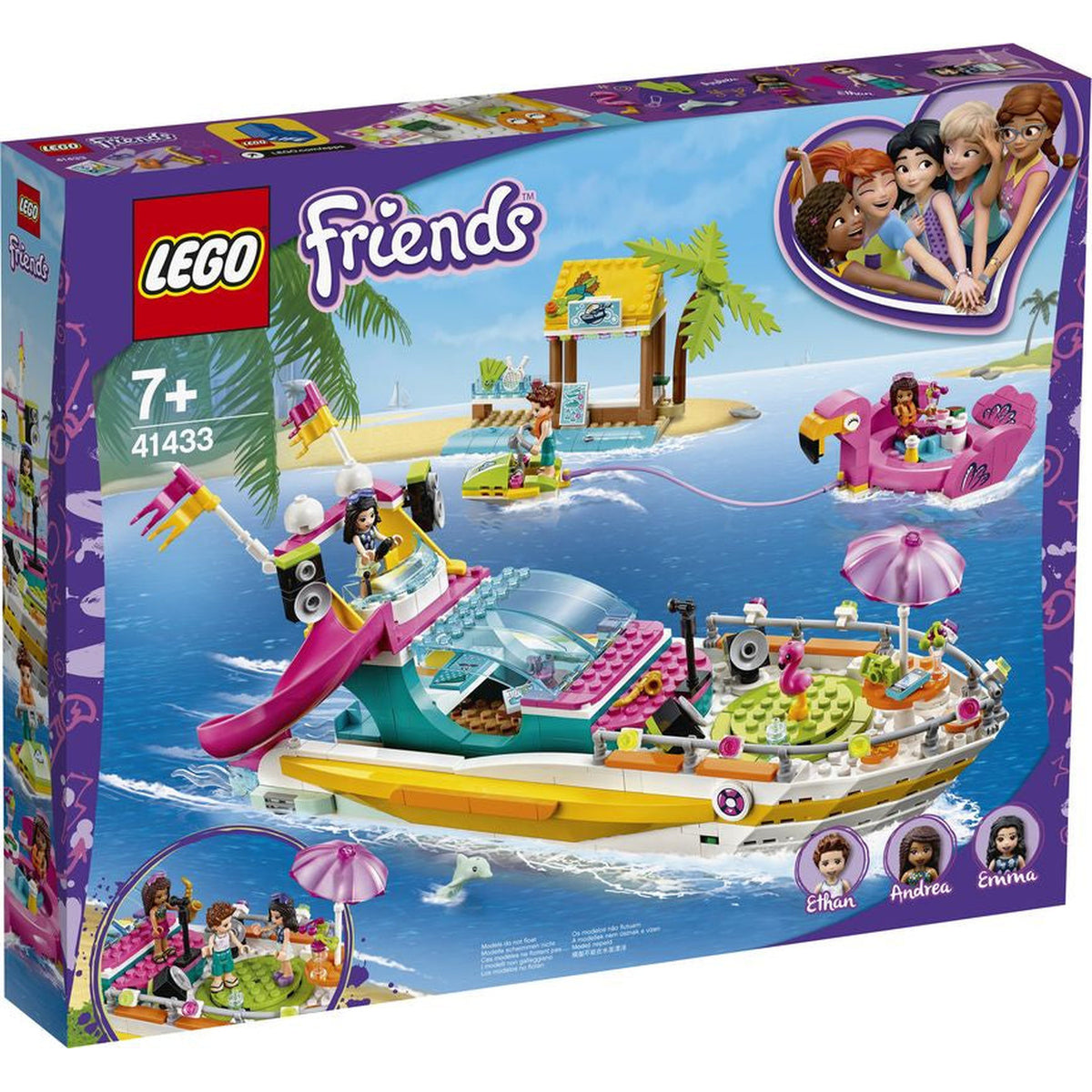LEGO 41433 Friends Party Boat