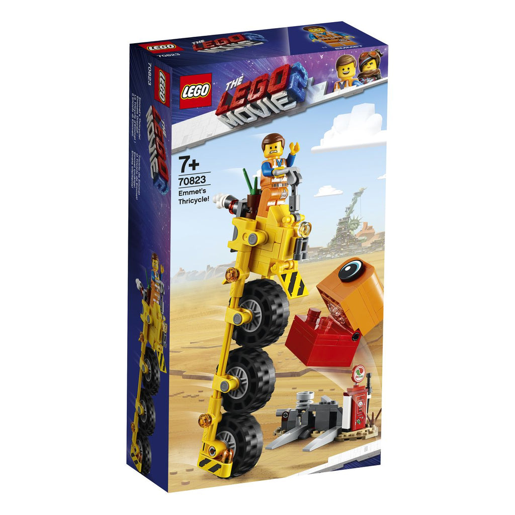 LEGO 70823 LEGO MOVIE 2 EMMET'S THRICYCLE!