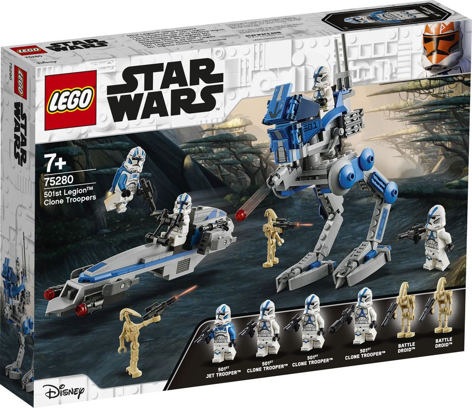 LEGO 75280 STAR WARS 501ST LEGION CLONE TROOPERS