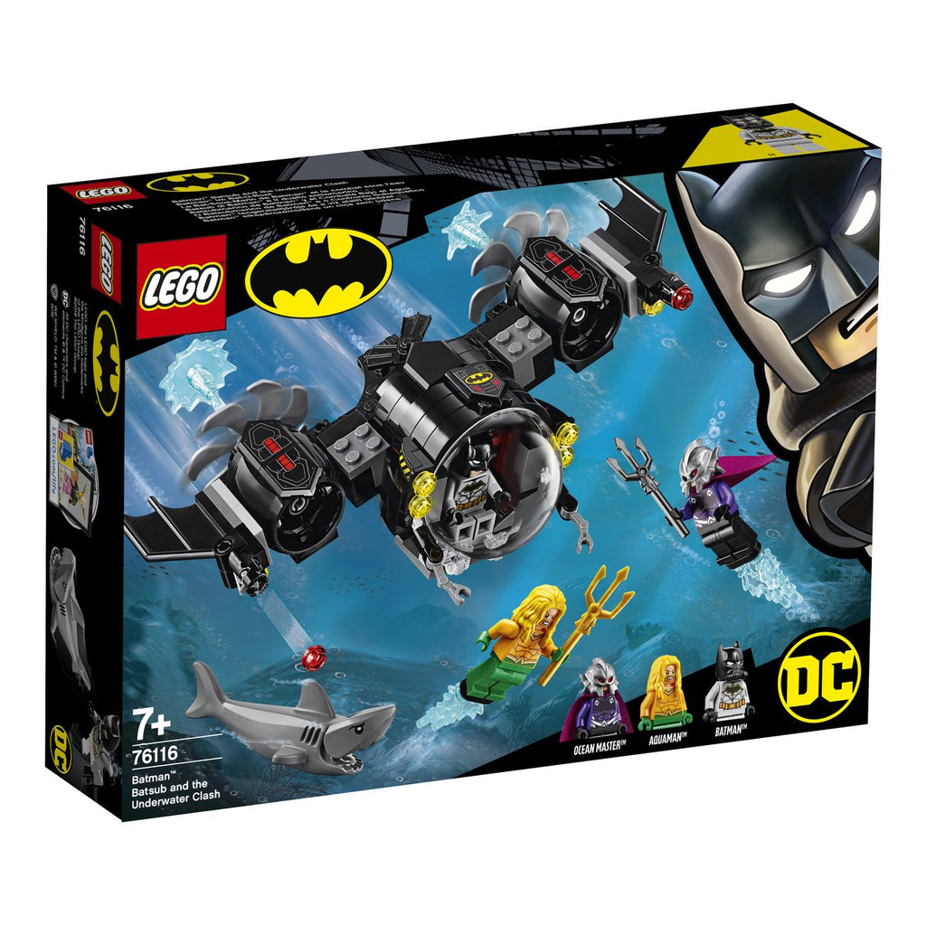 LEGO 76116 SUPER HEROES BATMAN BATSUB AND THE UNDERWATER CLASH