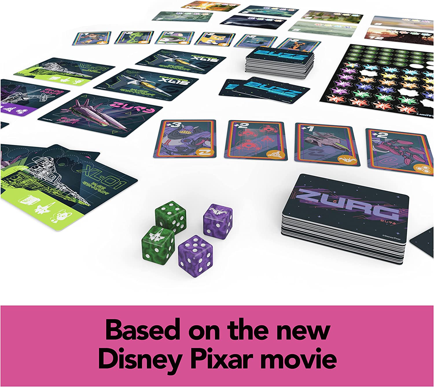 Disney Pixar Lightyear Galactic Attack Game