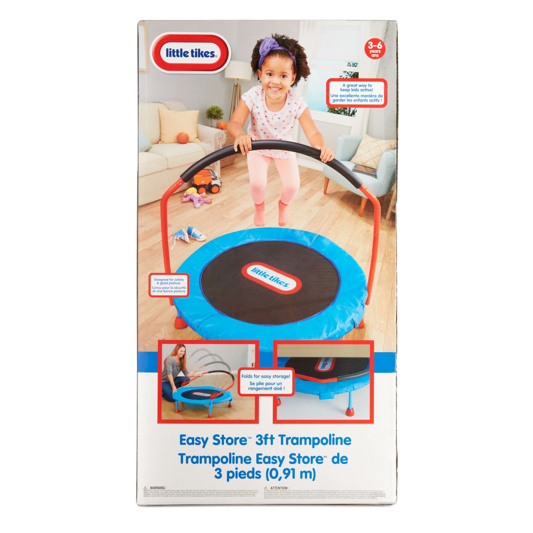 Little Tikes Easy Store Trampoline - Toyworld Australia