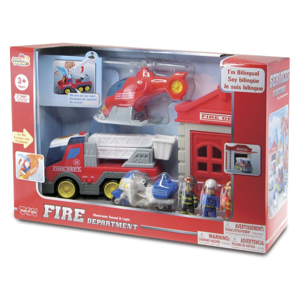 LITTLE LEARNERS FIRE DEPARTMENT PLAYSET
