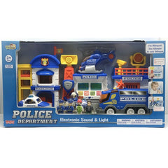 LITTLE LEARNERS POLICE DEPARTMENT PLAYSET