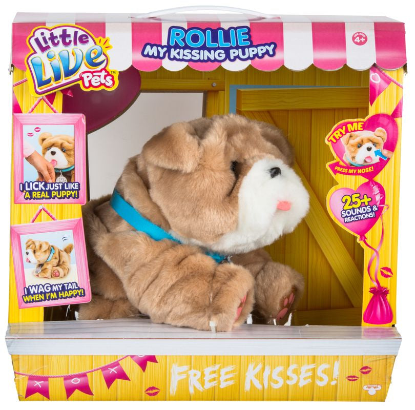 LITTLE LIVE PETS KISSING PUPPY ROLLIE