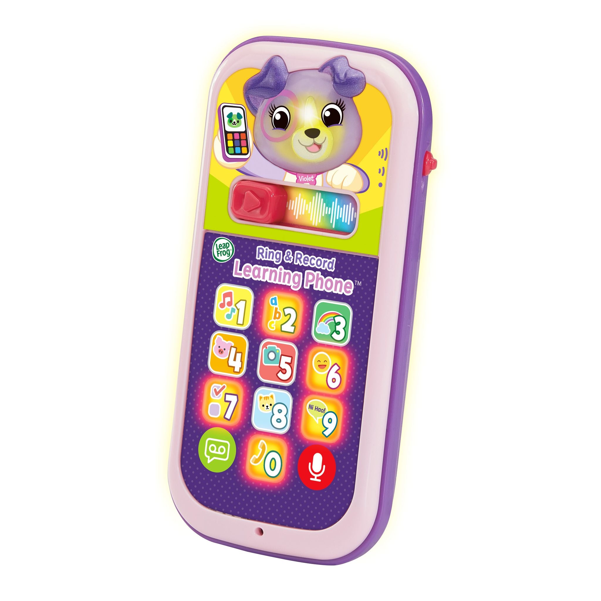 Leapfrog Violet's Ring & Record Learning Phone