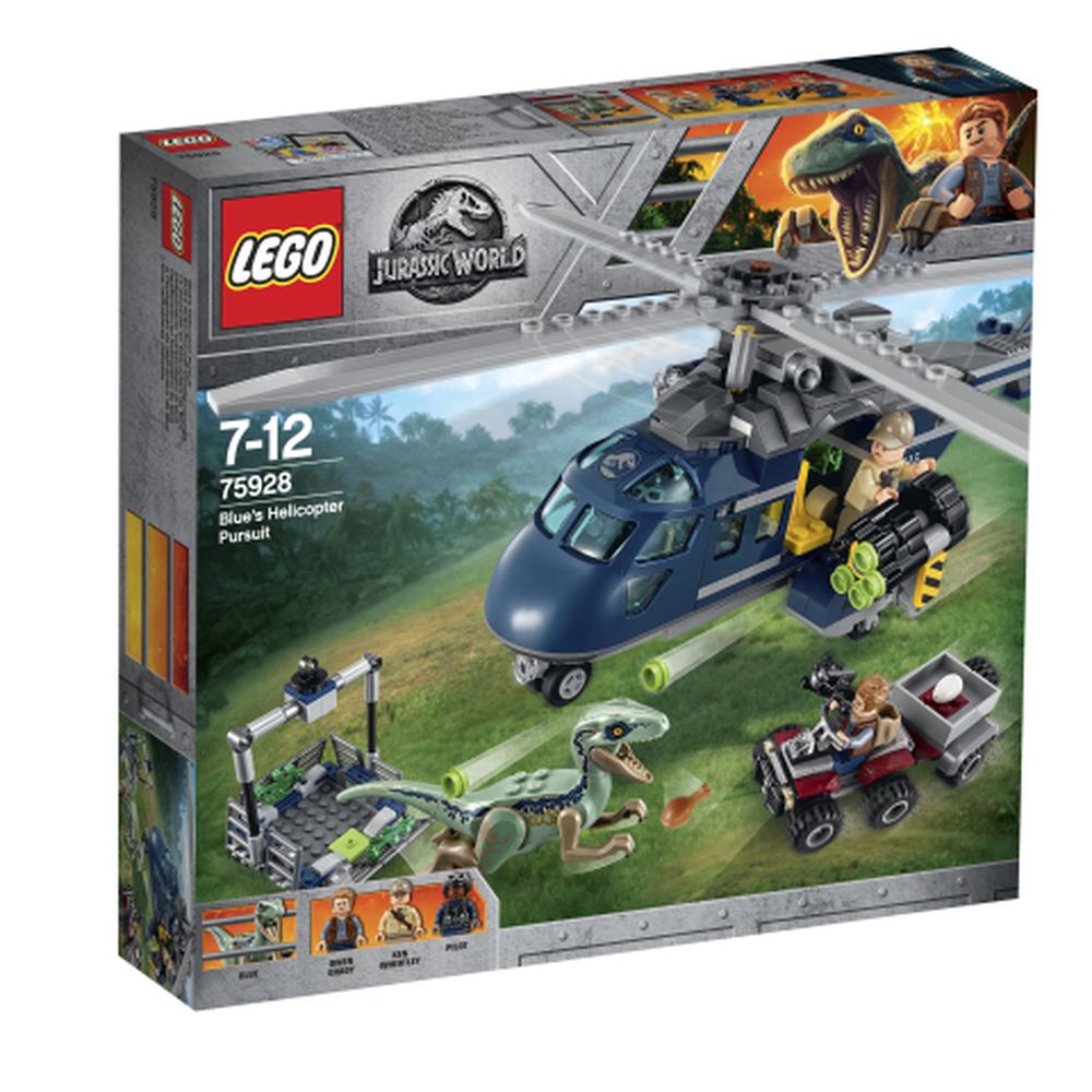 LEGO 75928 JURASSIC WORLD BLUE'S HELICOPTER PURSUIT