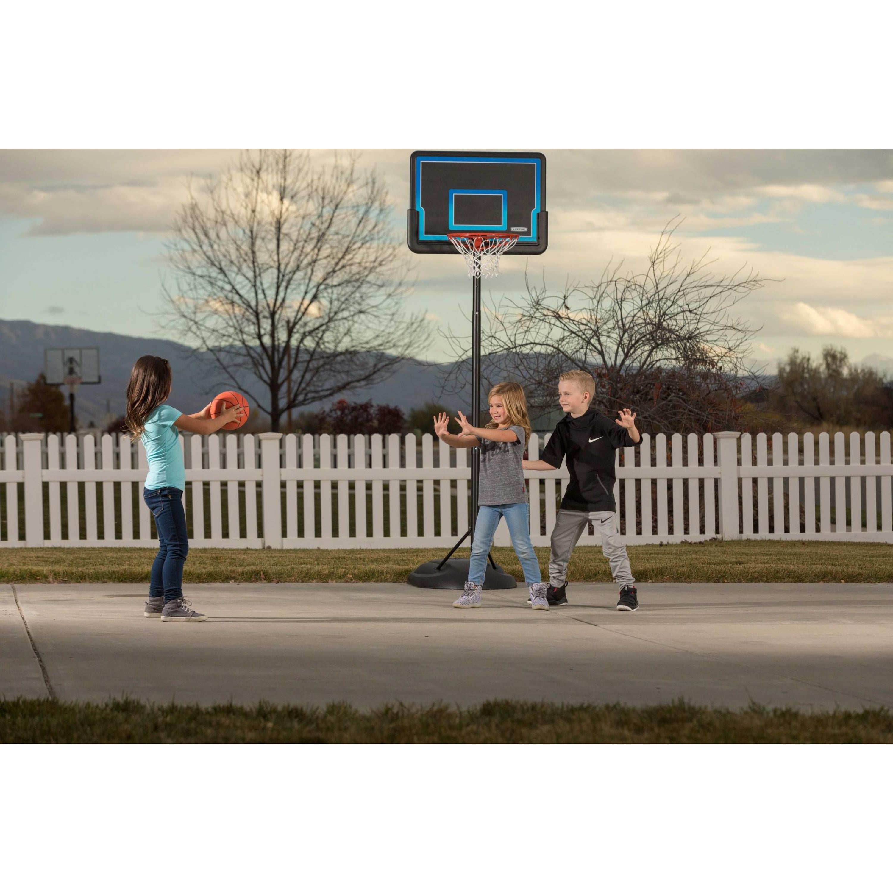 Lifetime Impact Adjustable Youth 32 Inch Basketball Hoop