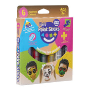 Little Brian Face Paint Sticks Classic 6 Pack