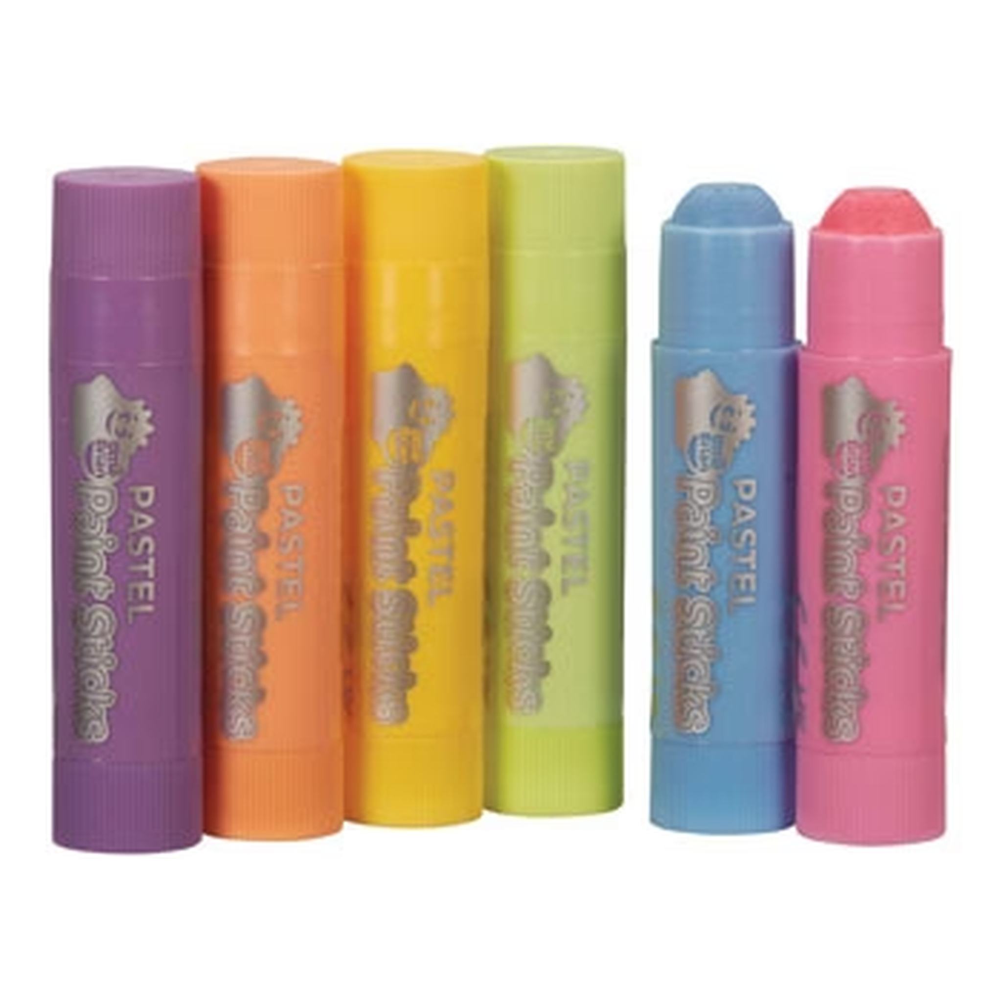 Little Brian Paint Sticks 6 Pack - Pastel