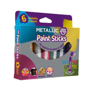 Little Brian Paint Sticks Metallic Colours 6 Pack
