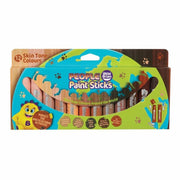 Little Brian Paint Sticks 12 Pack - People Skin Tones