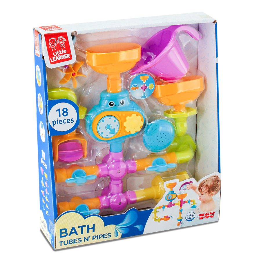 Little Learner Bath Tubes N' Pipes - Toyworld Australia