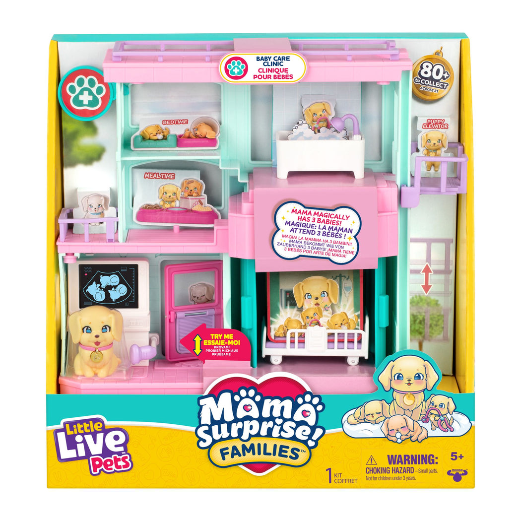 Little Live Pets Mama Surprise Families Baby Care Clinic - 1