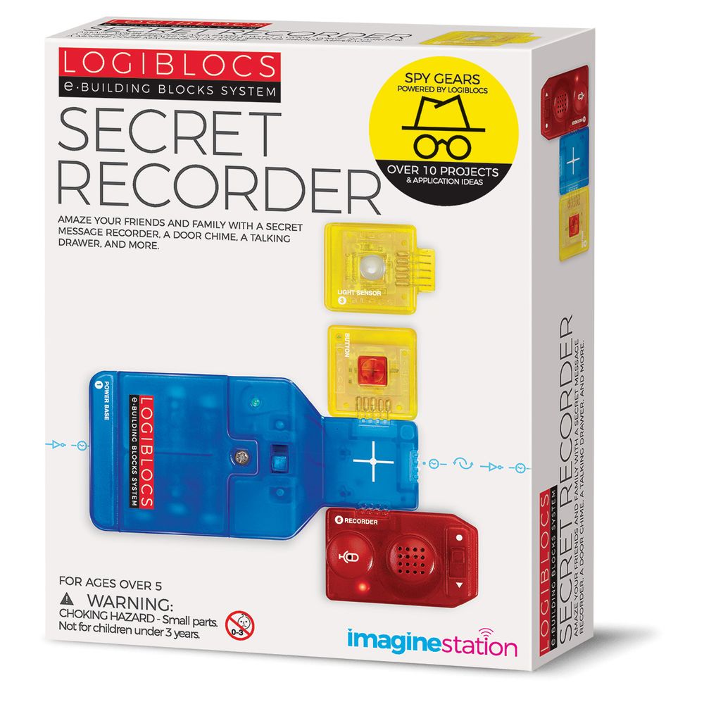 4M Logiblocs Secret Recorder