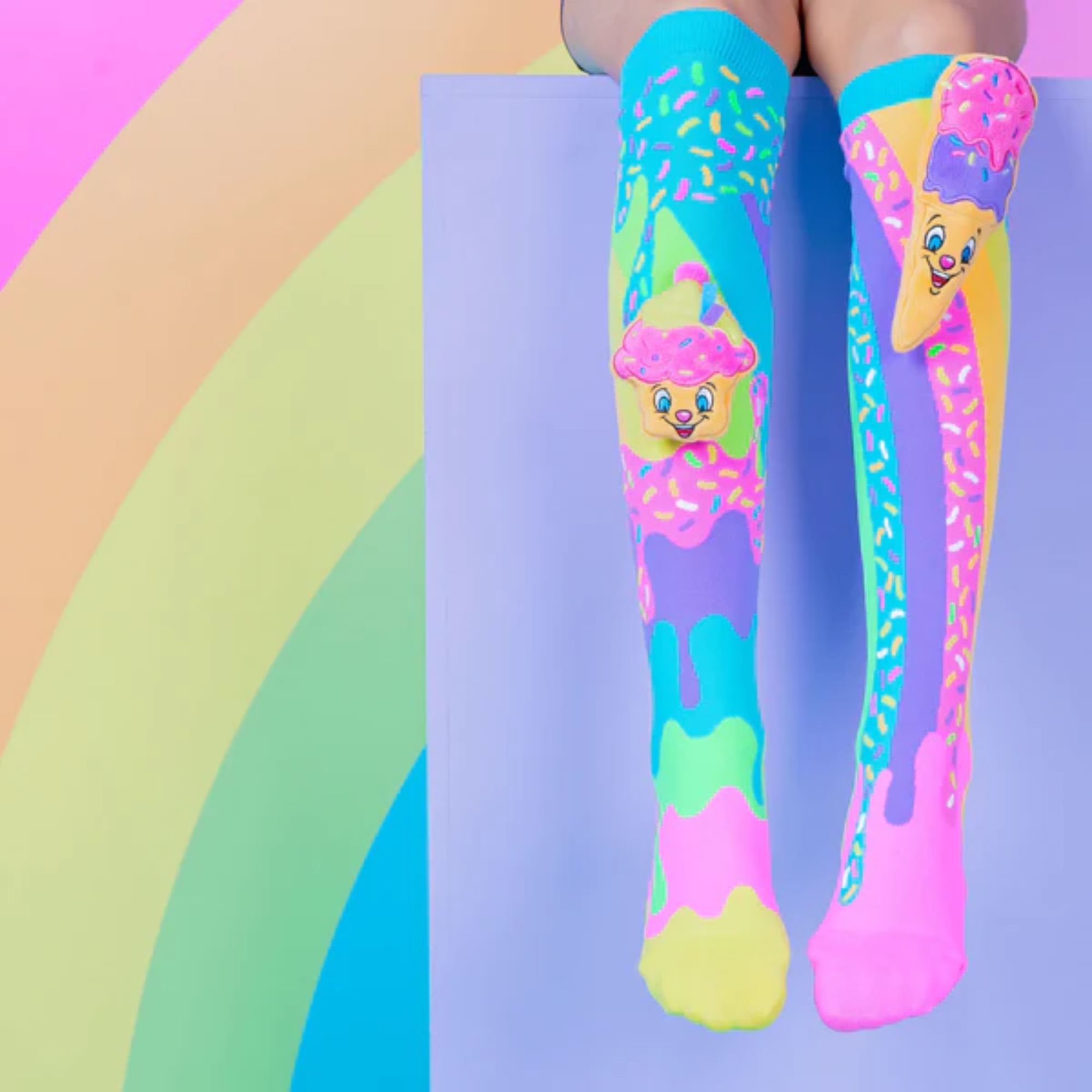 MADMIA Ice Cream & Cupcake Adult Socks