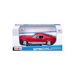 MAISTO SPECIAL EDITION DIE CAST 1:24 1967 FORD MUSTANG GT RED