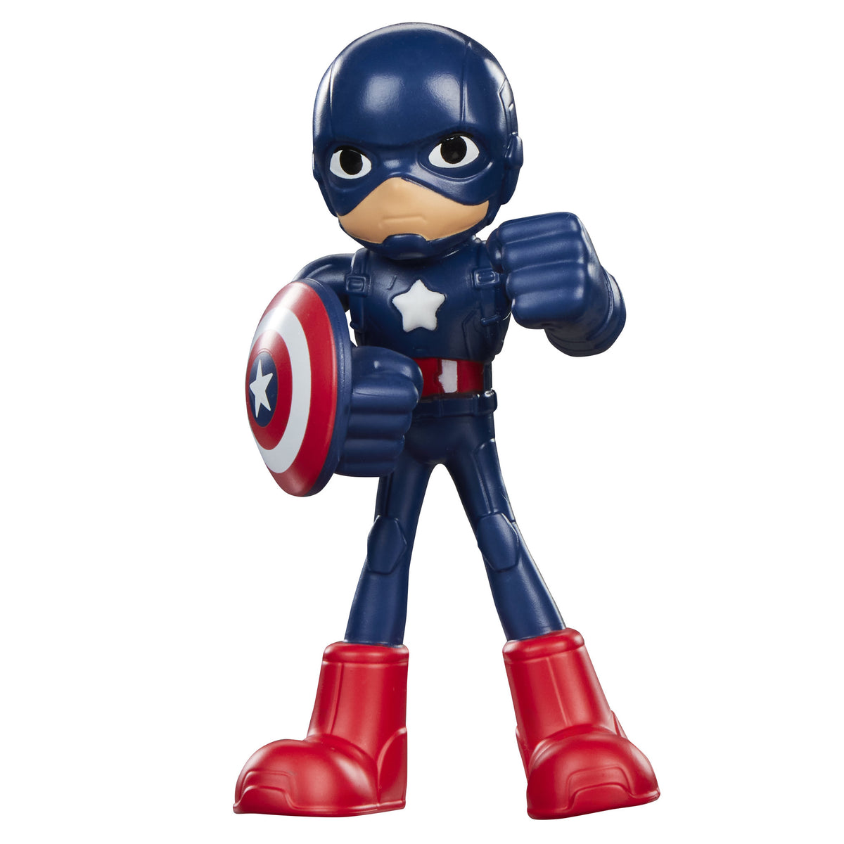 Marvel Blendies 4 Inch Action Figure - Captain America
