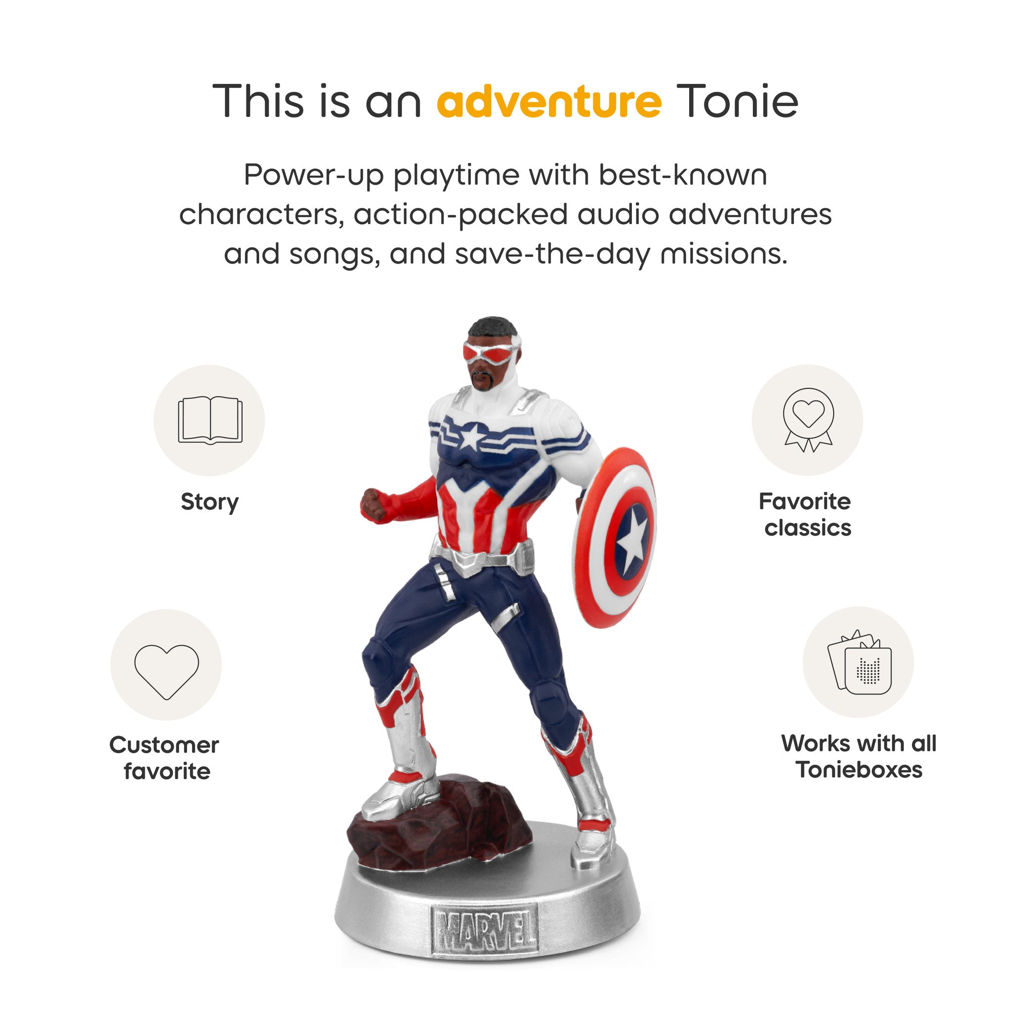 Tonies Audio Character Marvel - Captain America
