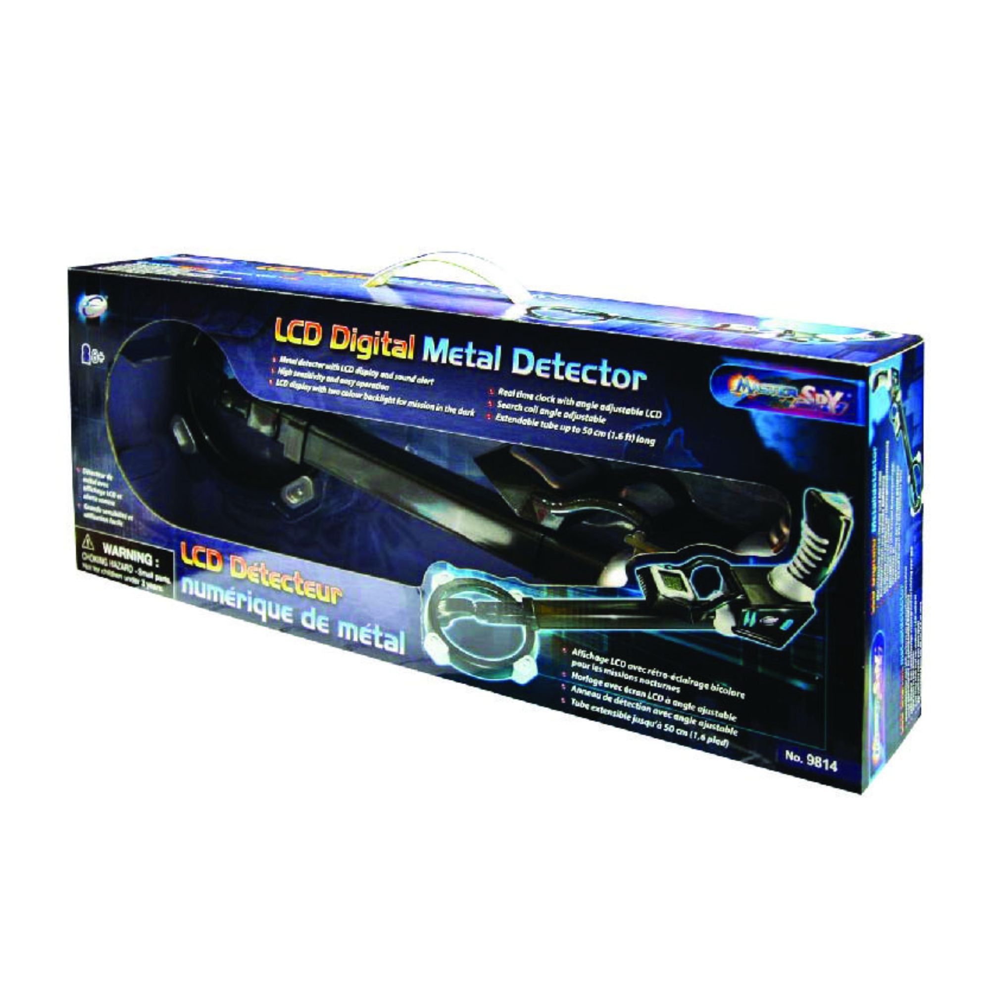Master Spy Lcd Digital Metal Detector
